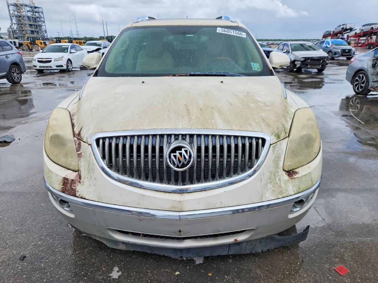 2009 Buick Enclave Cxl Beige vin: 5GAER23D29J119327