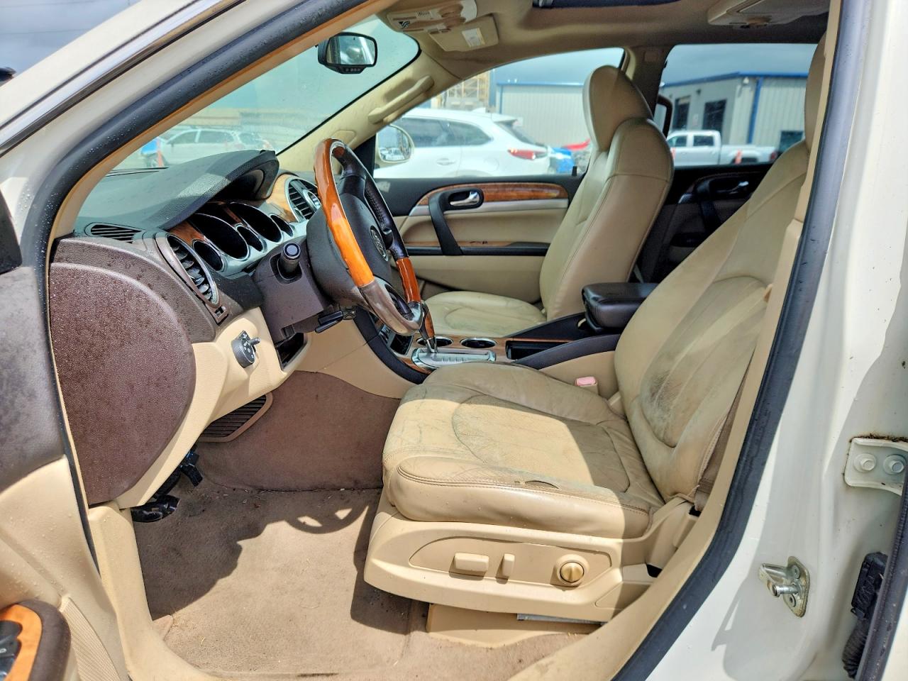2009 Buick Enclave Cxl Beige vin: 5GAER23D29J119327