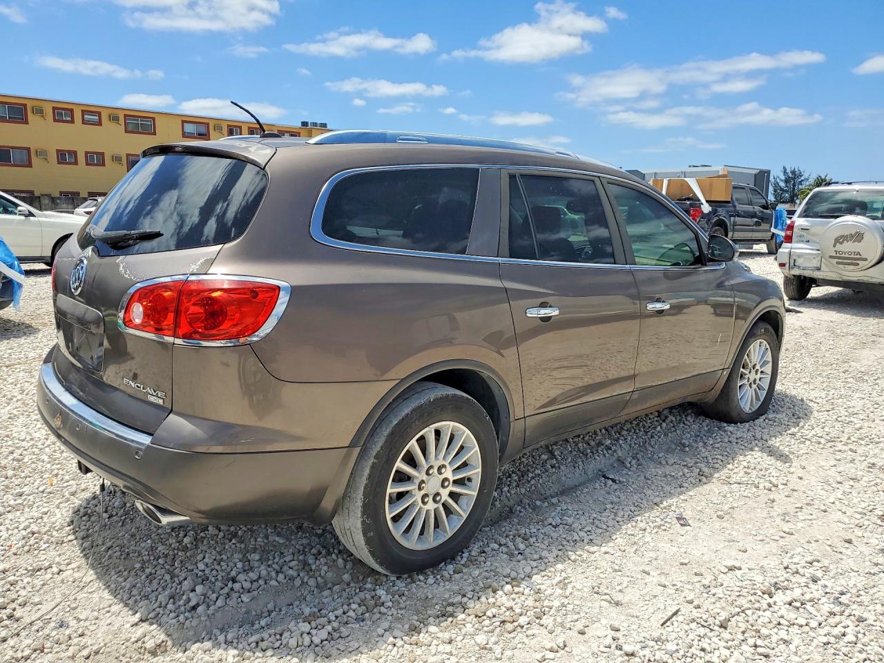 2009 Buick Enclave Cxl Brown vin: 5GAER23D29J167359