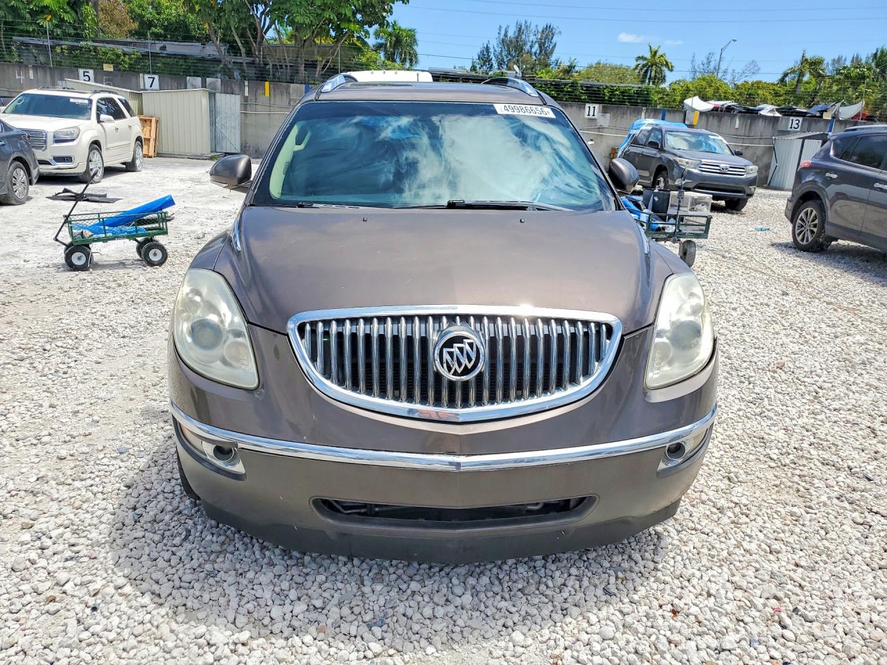 2009 Buick Enclave Cxl Brown vin: 5GAER23D29J167359