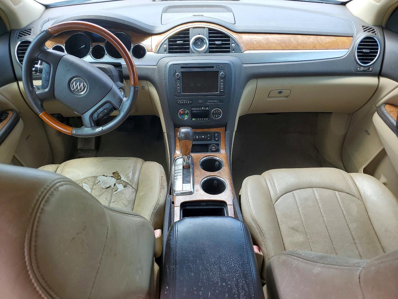 2009 Buick Enclave Cxl Brown vin: 5GAER23D29J167359