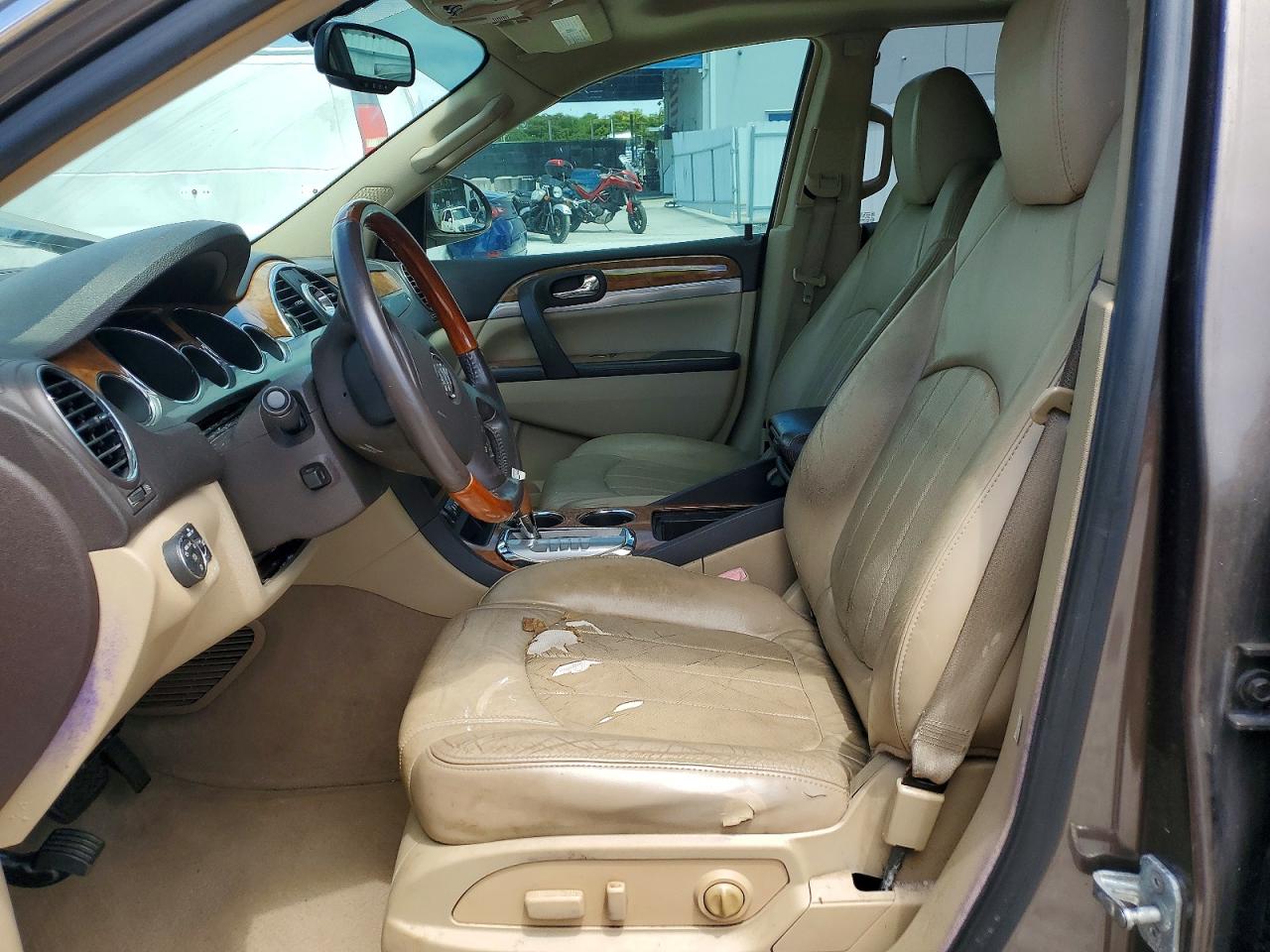 2009 Buick Enclave Cxl Brown vin: 5GAER23D29J167359