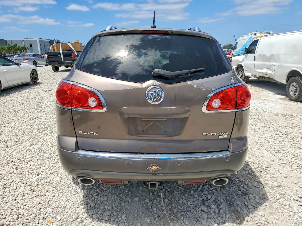 2009 Buick Enclave Cxl Brown vin: 5GAER23D29J167359