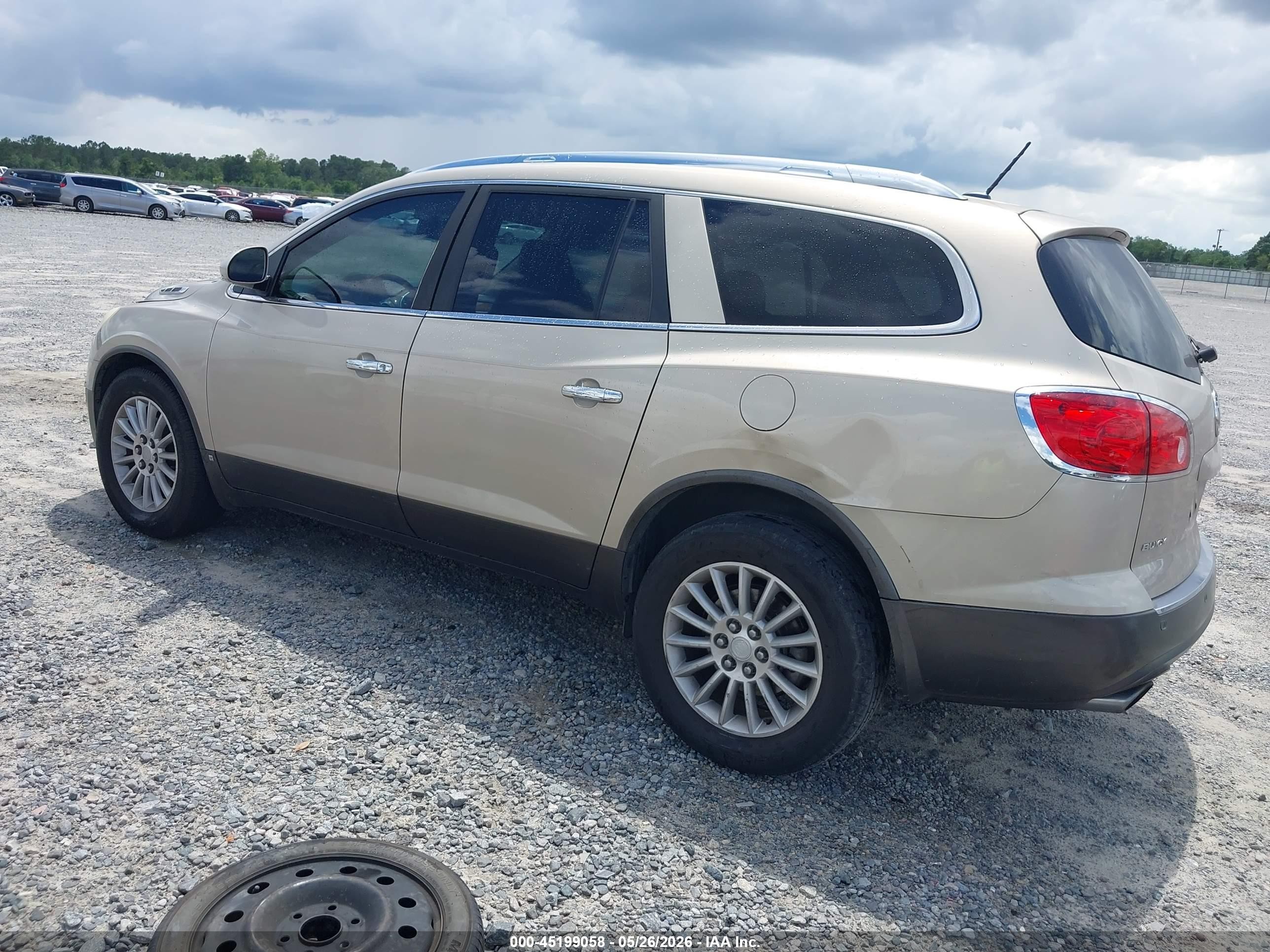 2009 Buick Enclave Cxl Кремовый vin: 5GAER23D29J197042