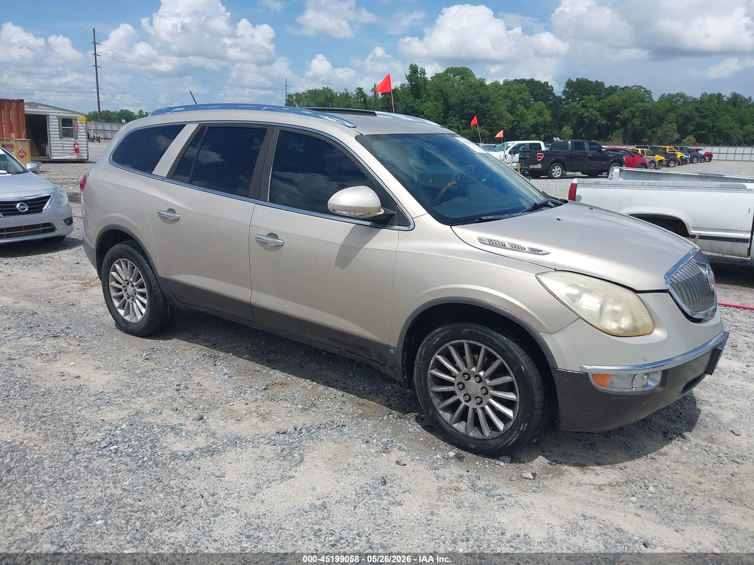 2009 Buick Enclave Cxl Кремовый vin: 5GAER23D29J197042