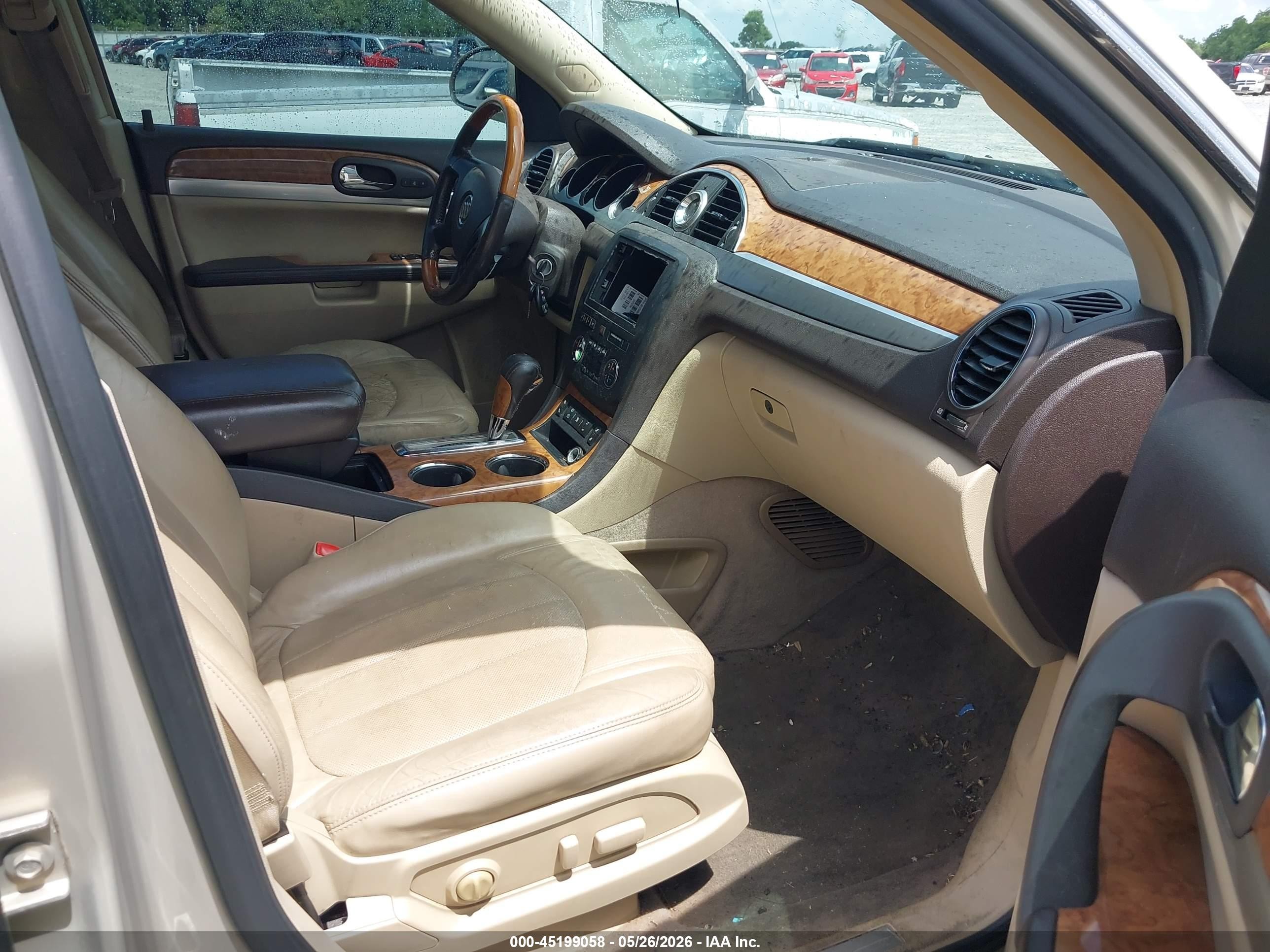 2009 Buick Enclave Cxl Кремовый vin: 5GAER23D29J197042
