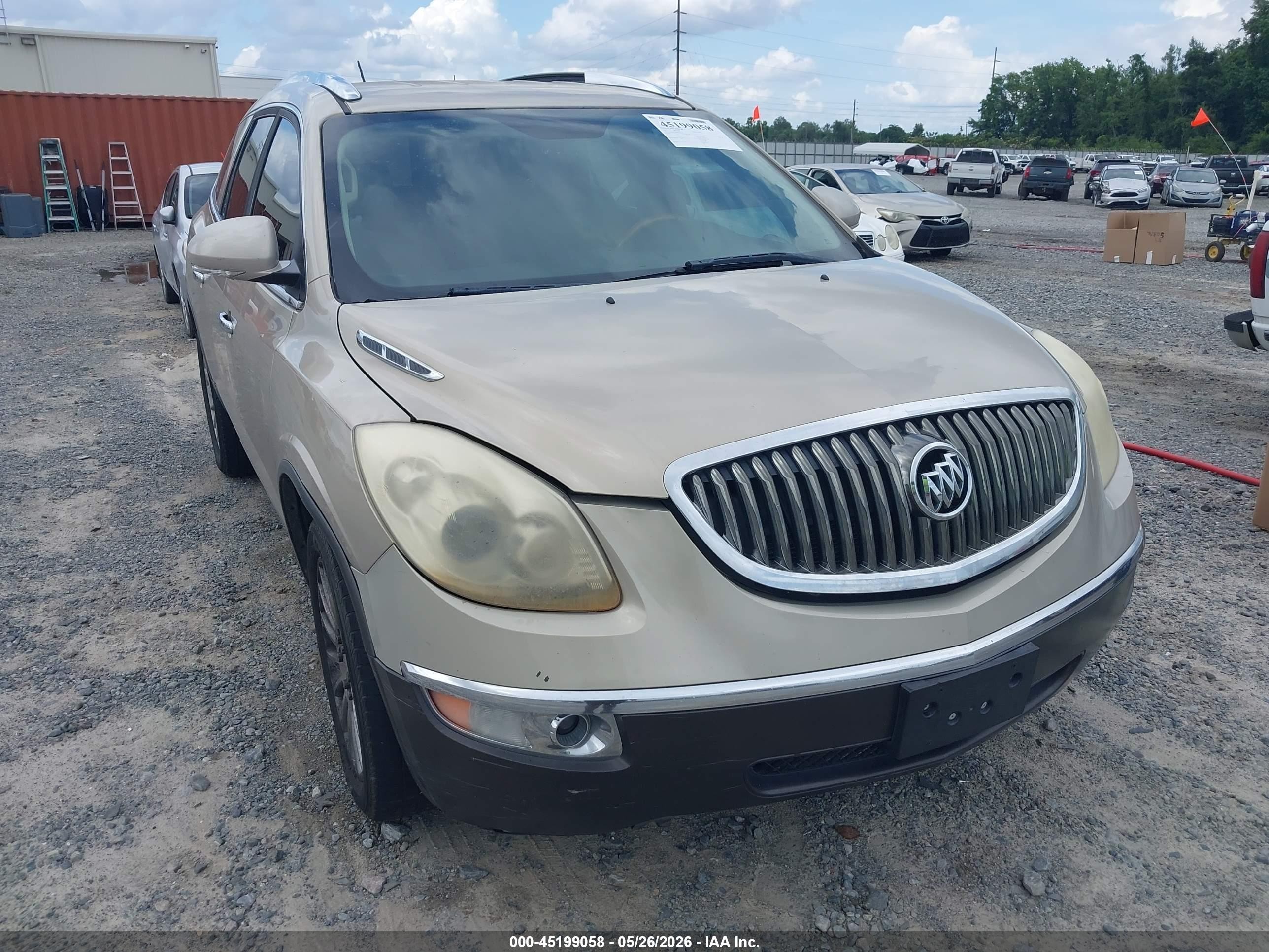 2009 Buick Enclave Cxl Кремовый vin: 5GAER23D29J197042