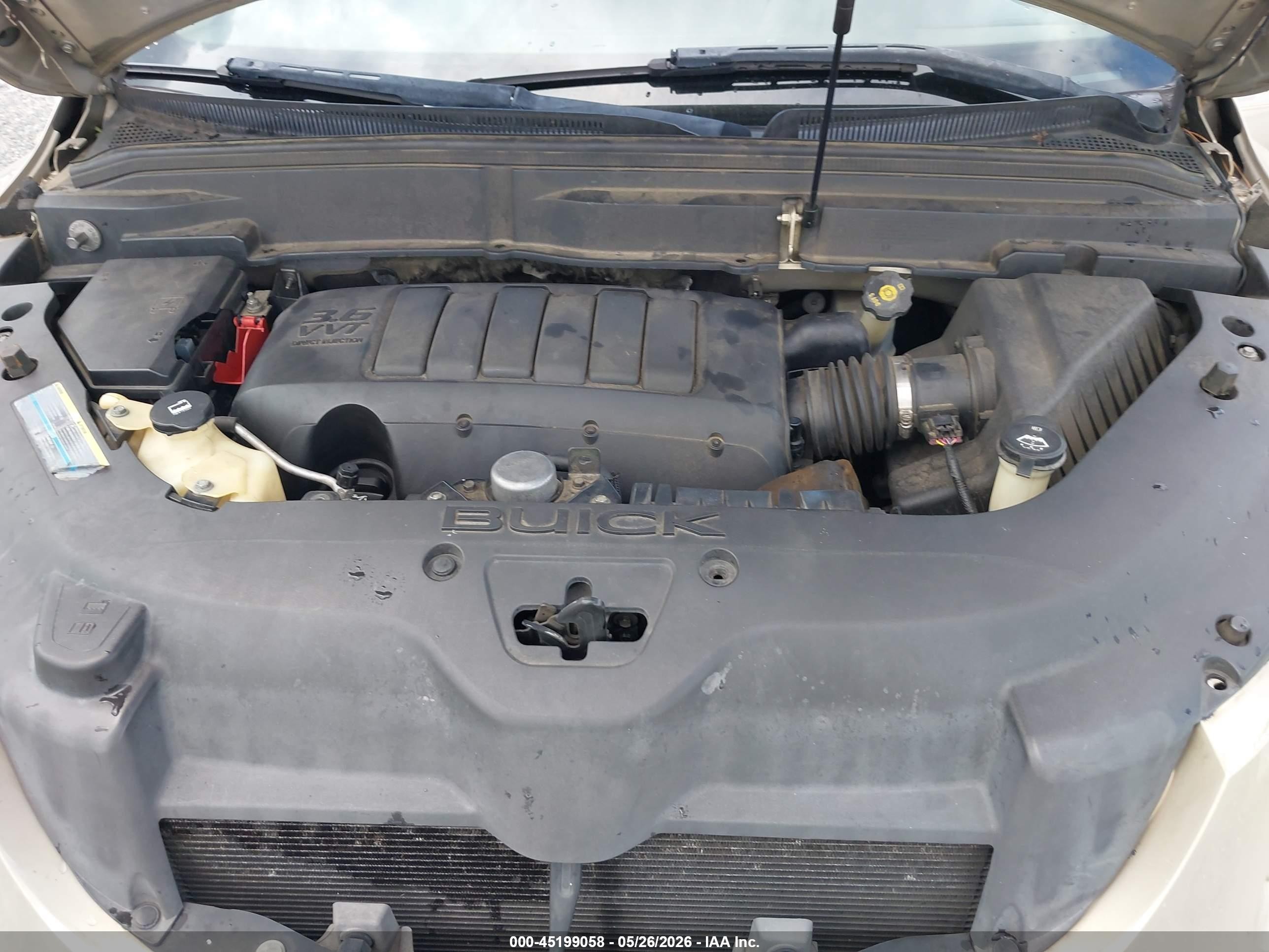 2009 Buick Enclave Cxl Кремовый vin: 5GAER23D29J197042