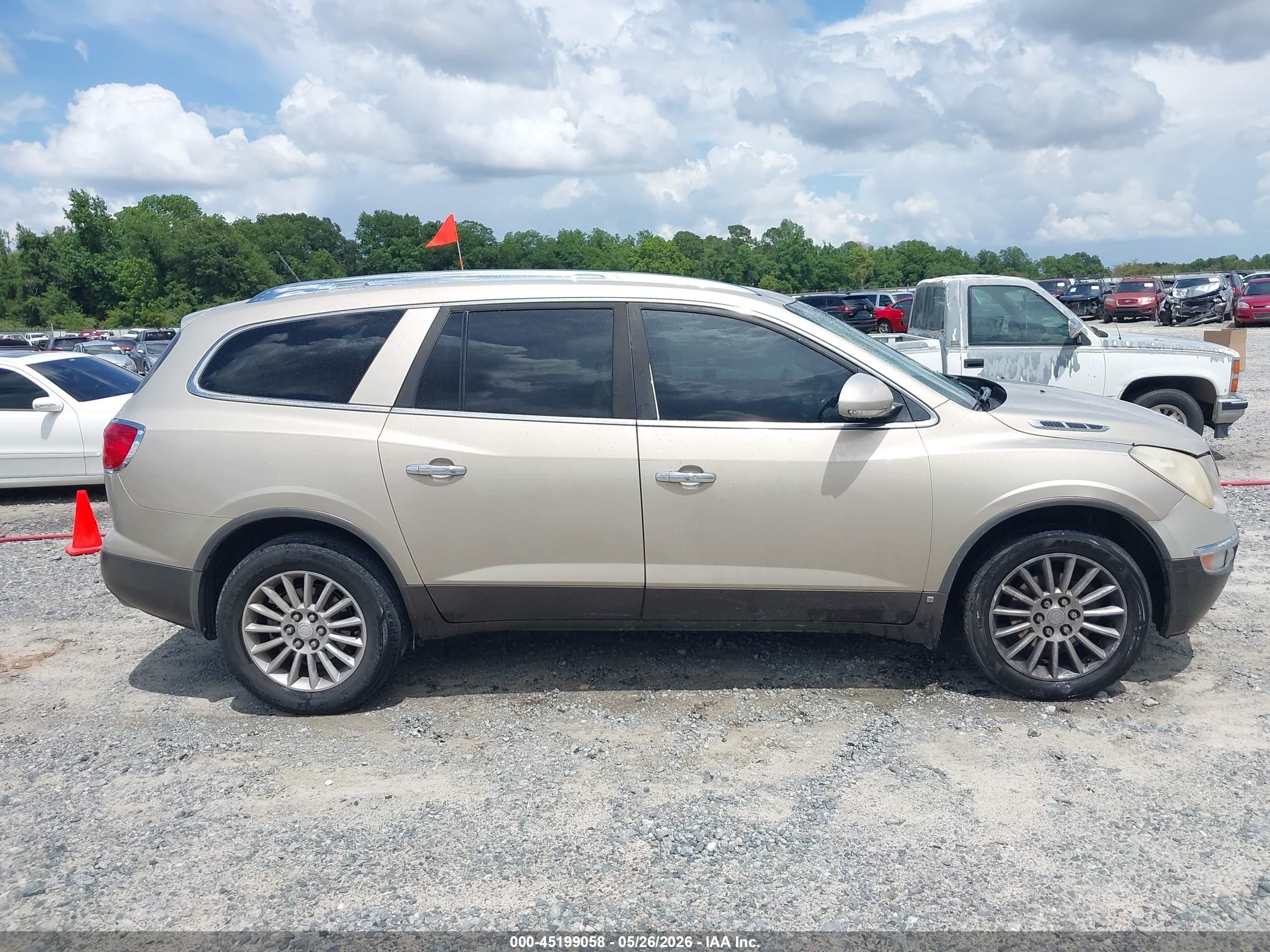 2009 Buick Enclave Cxl Кремовый vin: 5GAER23D29J197042