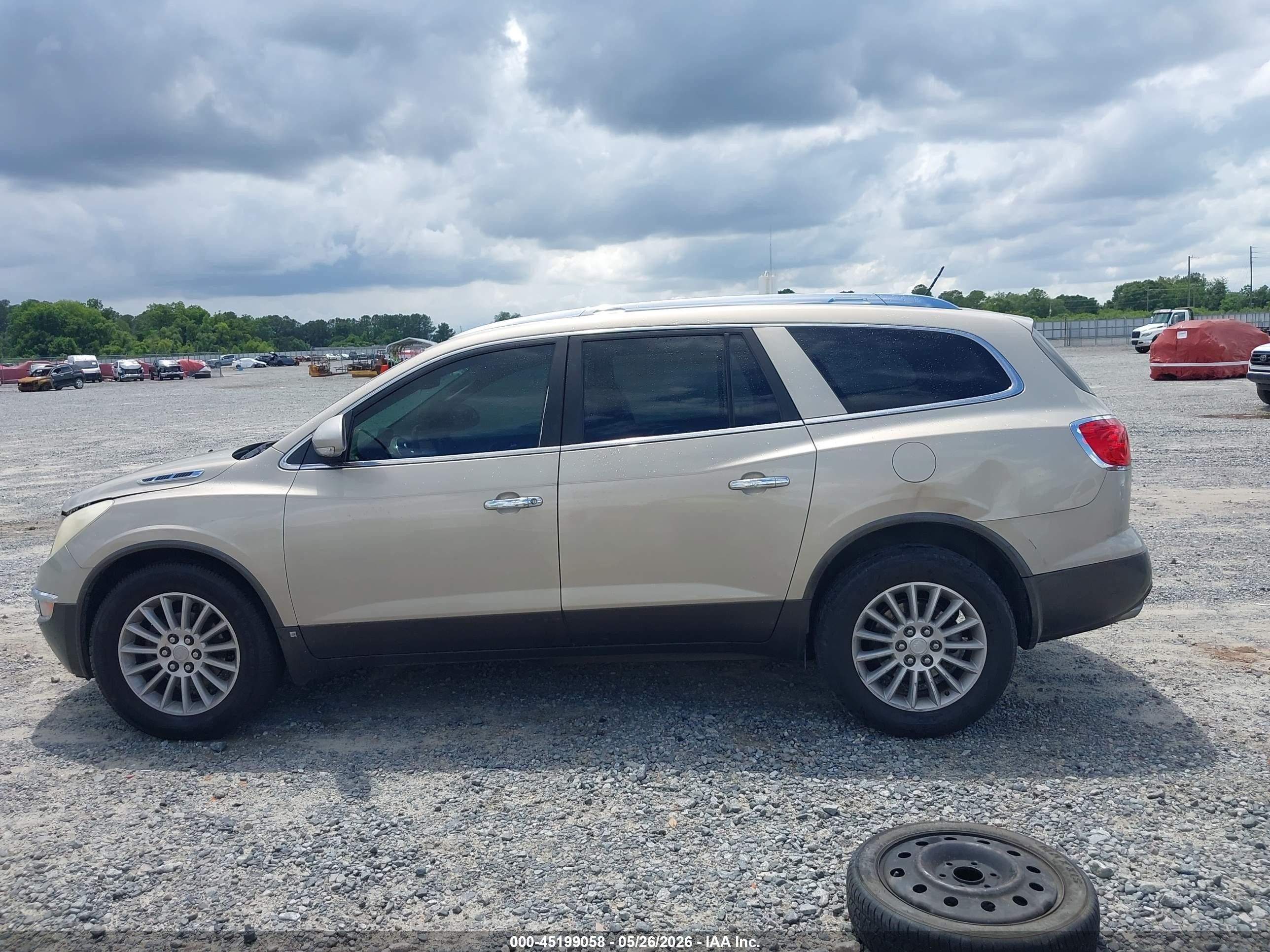 2009 Buick Enclave Cxl Кремовый vin: 5GAER23D29J197042