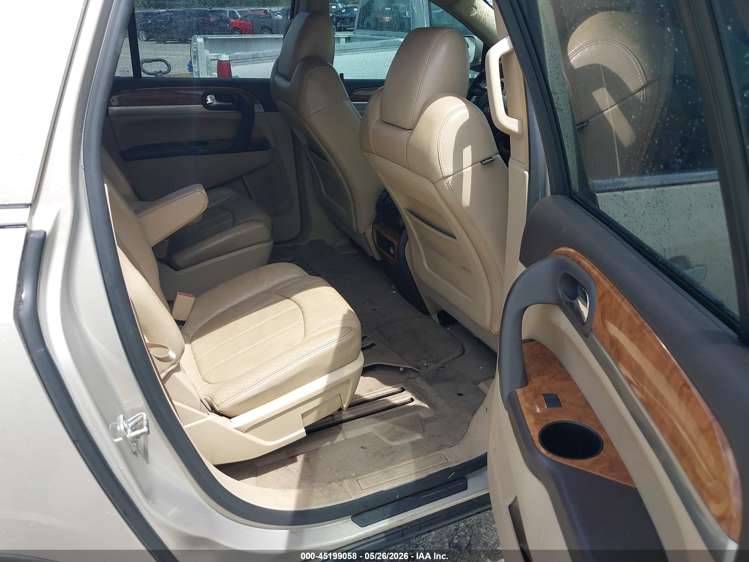 2009 Buick Enclave Cxl Кремовый vin: 5GAER23D29J197042