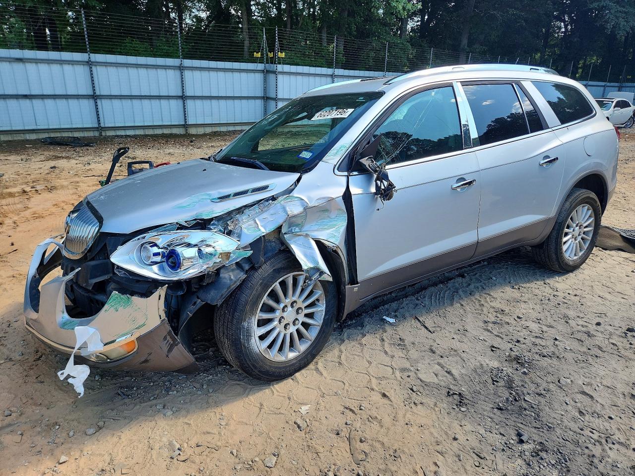 2009 Buick Enclave Cxl Silver vin: 5GAER23D39J134936