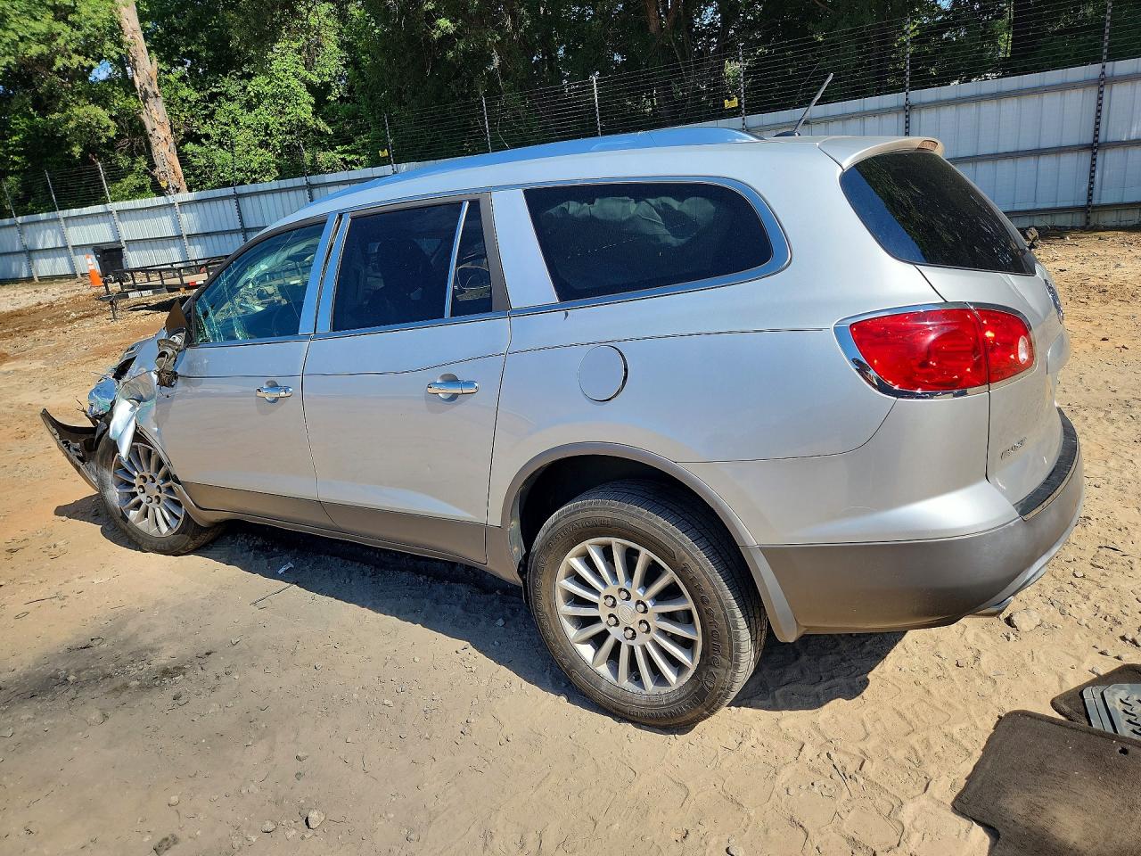 2009 Buick Enclave Cxl Silver vin: 5GAER23D39J134936