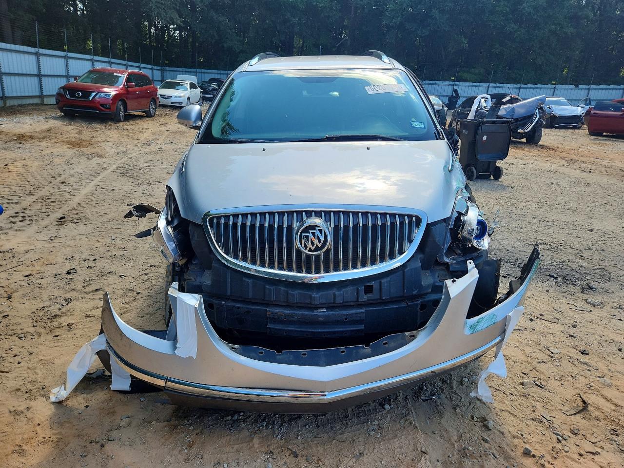 2009 Buick Enclave Cxl Silver vin: 5GAER23D39J134936