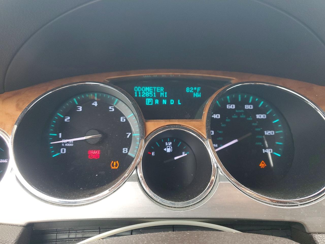 2009 Buick Enclave Cxl White vin: 5GAER23D39J215595