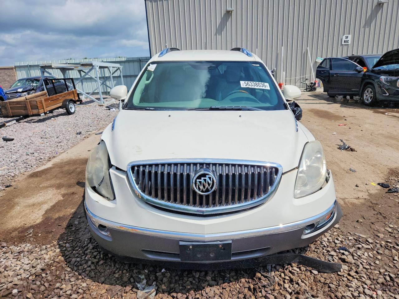 2009 Buick Enclave Cxl Белый vin: 5GAER23D49J115781