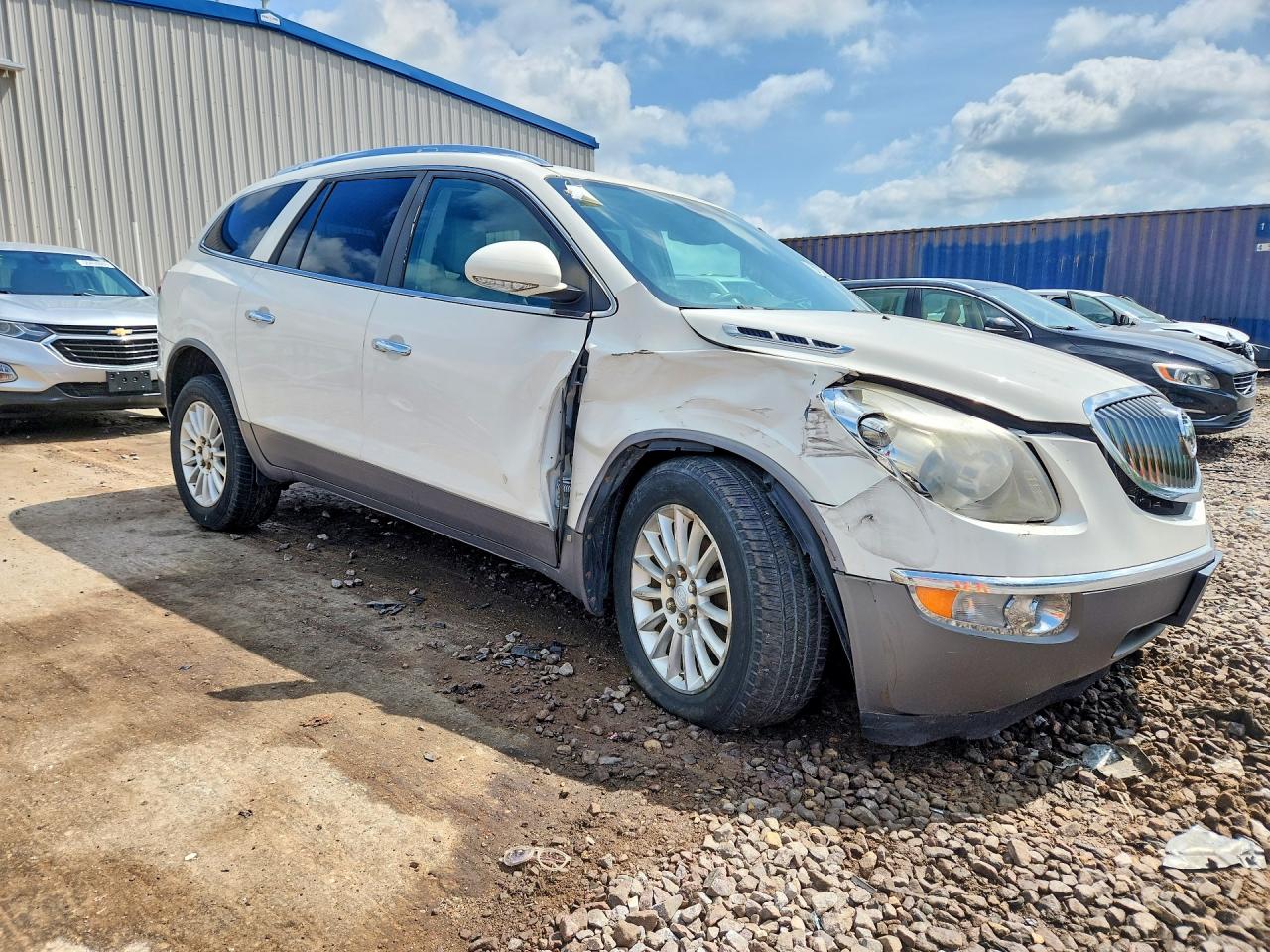 2009 Buick Enclave Cxl Белый vin: 5GAER23D49J115781
