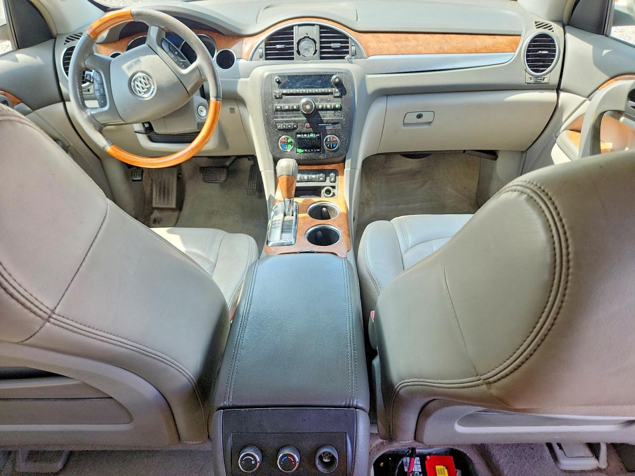 2009 Buick Enclave Cxl Белый vin: 5GAER23D49J115781