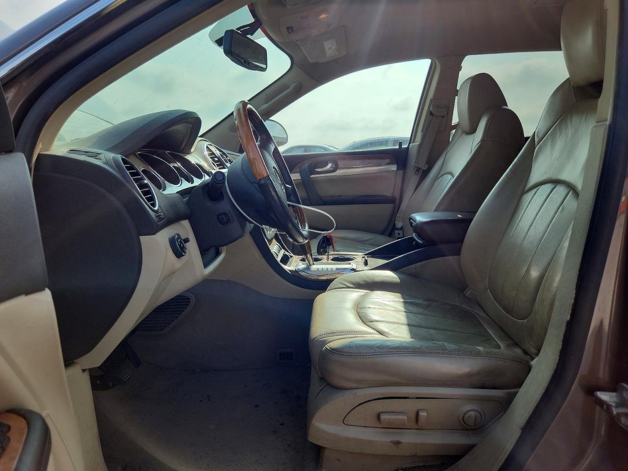 2009 Buick Enclave Cxl Brown vin: 5GAER23D49J136551