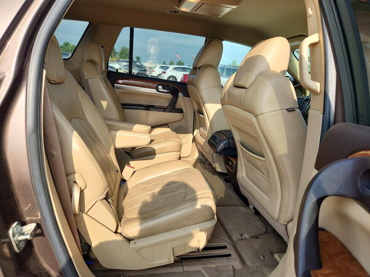 2009 Buick Enclave Cxl Brown vin: 5GAER23D49J136551