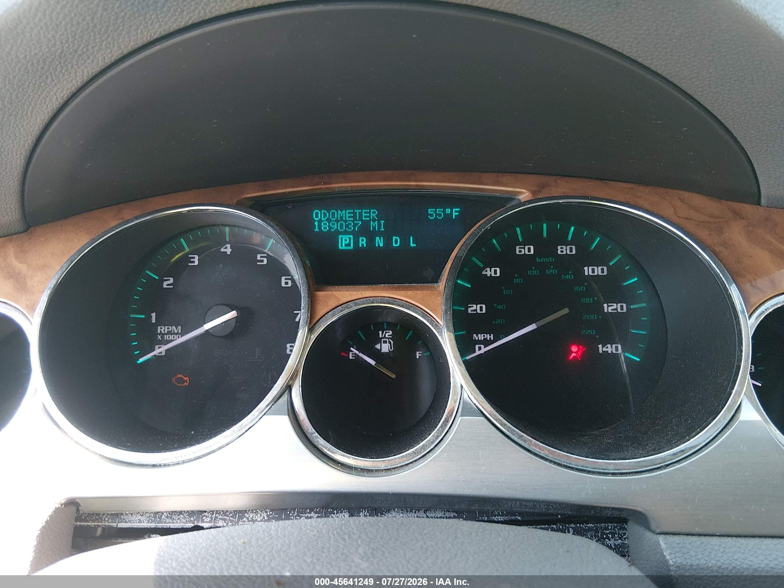 2009 Buick Enclave Cxl Белый vin: 5GAER23D49J185216