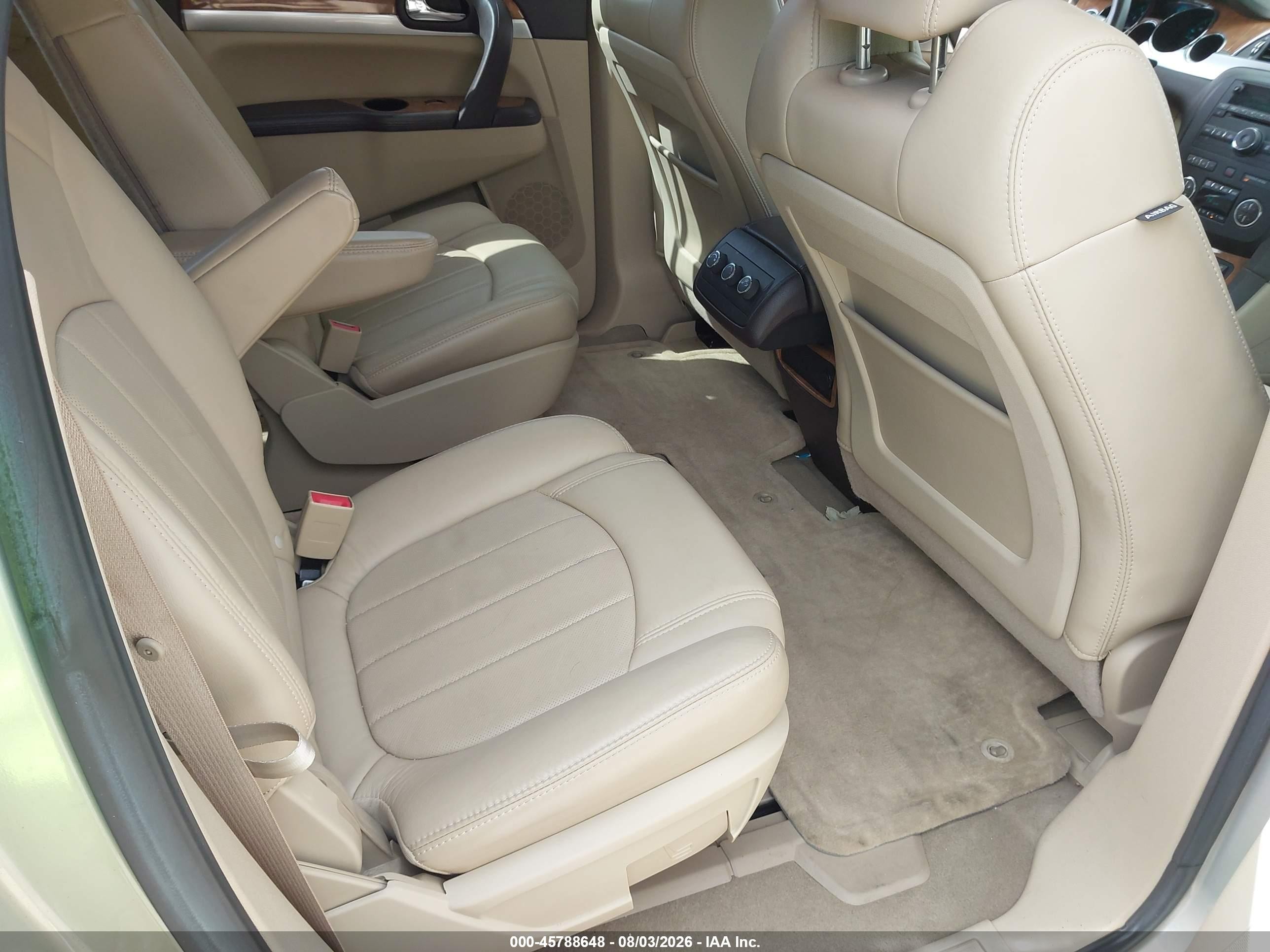 2009 Buick Enclave Cxl Tan vin: 5GAER23D49J209630