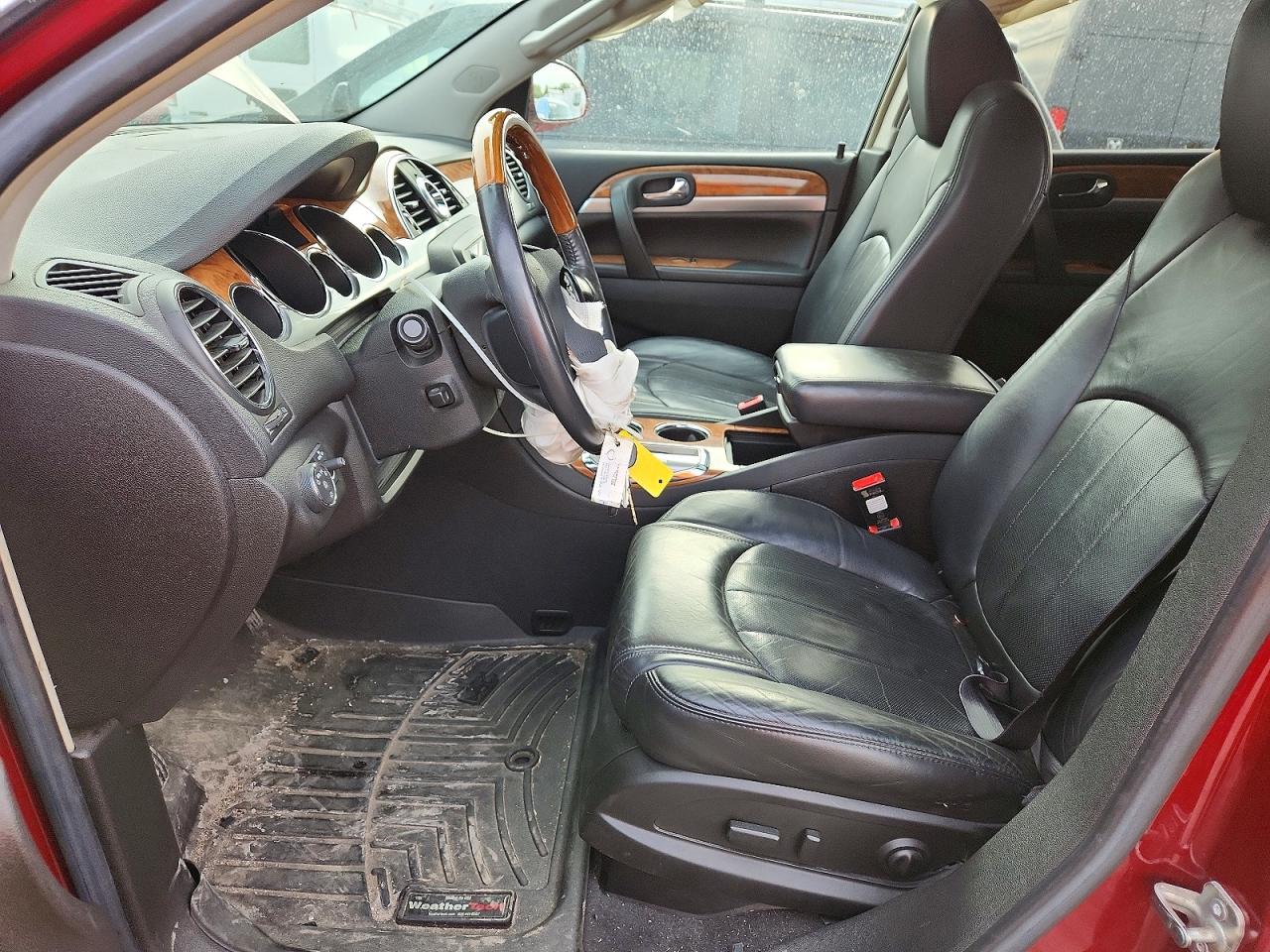 2009 Buick Enclave Cxl Maroon vin: 5GAER23D49J219655