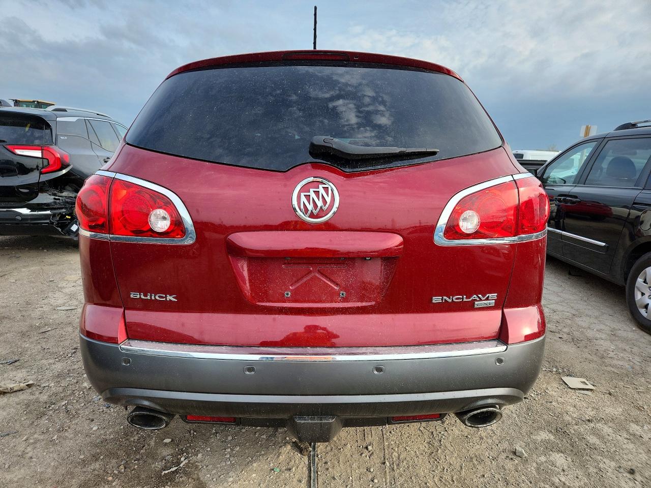 2009 Buick Enclave Cxl Maroon vin: 5GAER23D49J219655