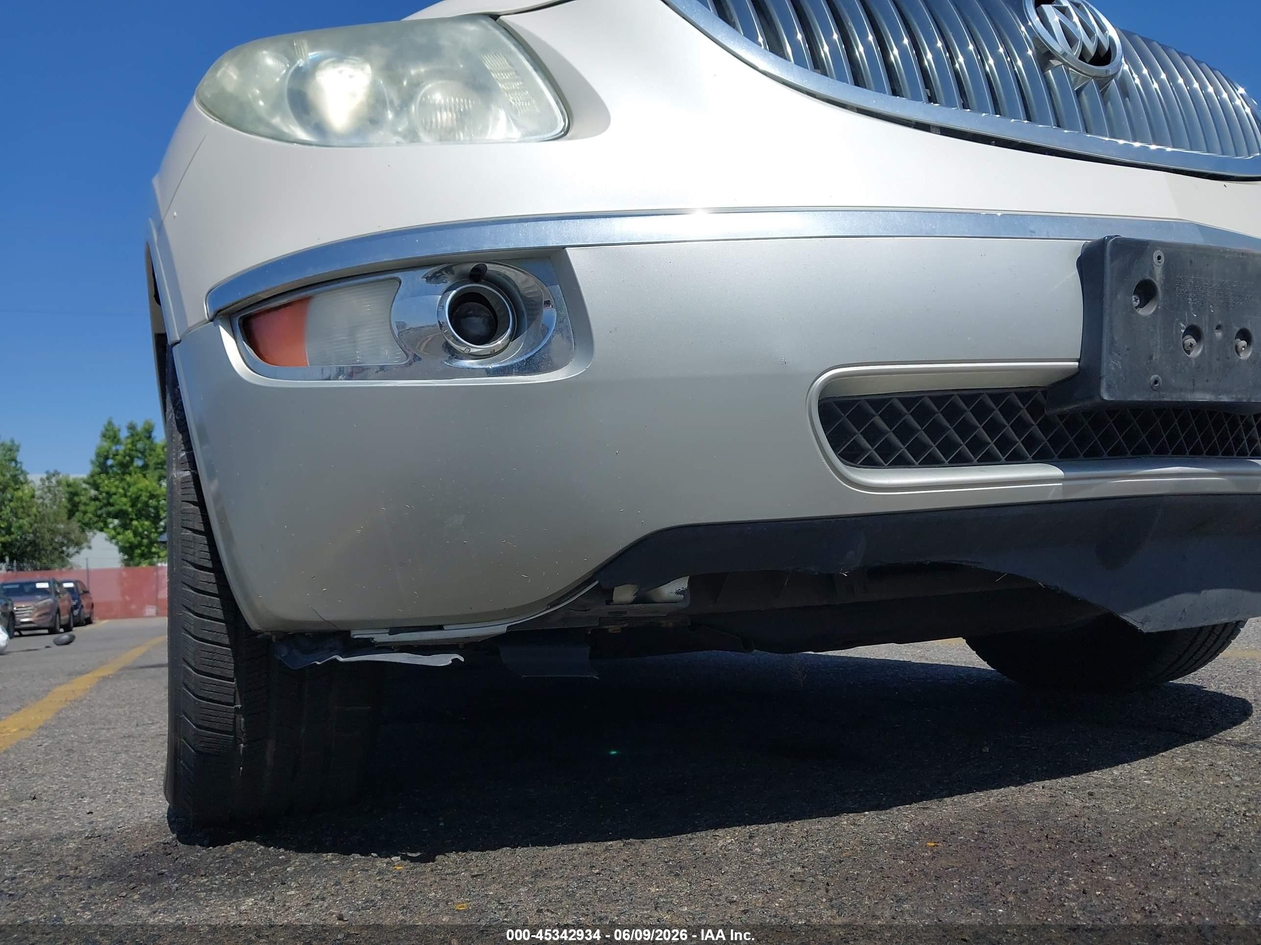 2009 Buick Enclave Cxl Cream vin: 5GAER23D59J183331