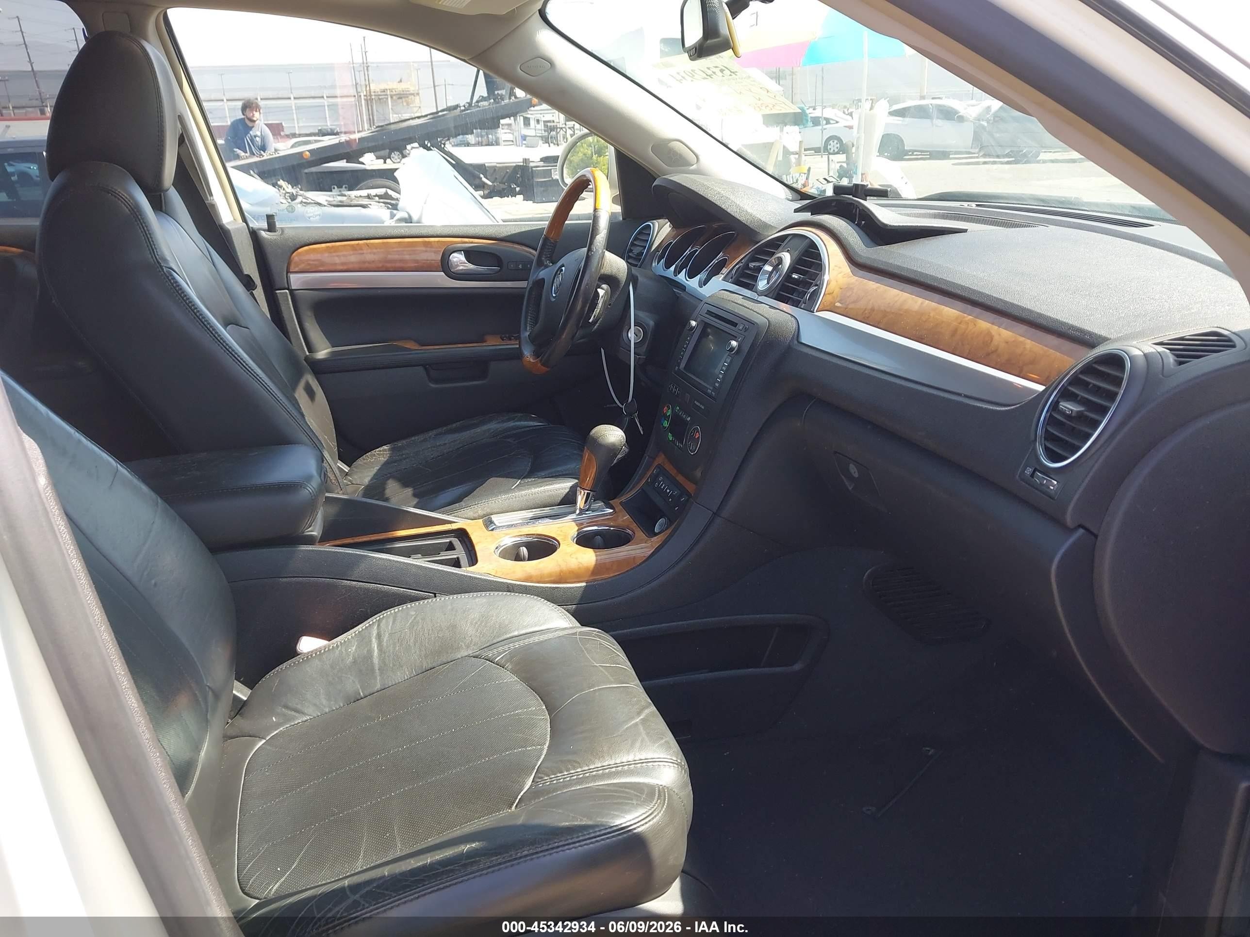 2009 Buick Enclave Cxl Cream vin: 5GAER23D59J183331