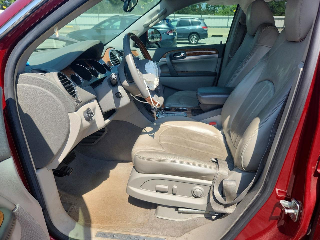 2009 Buick Enclave Cxl Burgundy vin: 5GAER23D69J130508