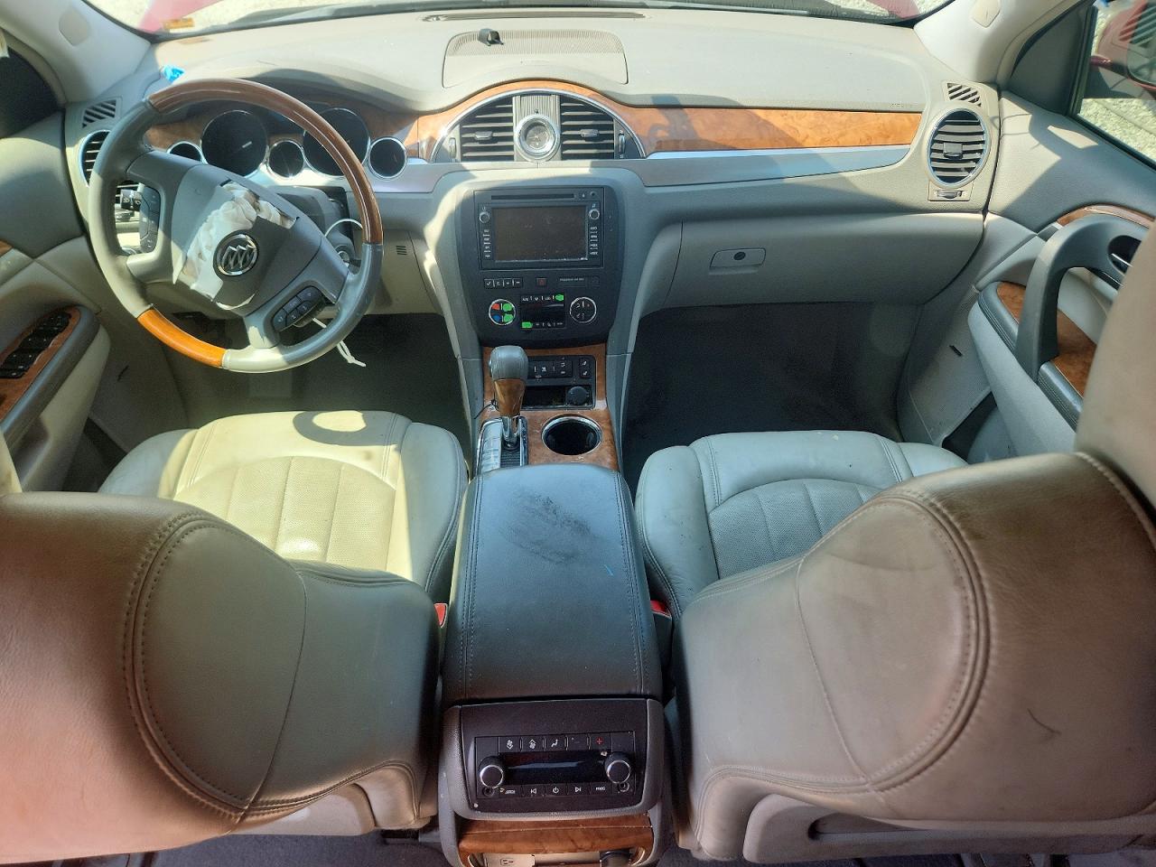 2009 Buick Enclave Cxl Burgundy vin: 5GAER23D69J130508