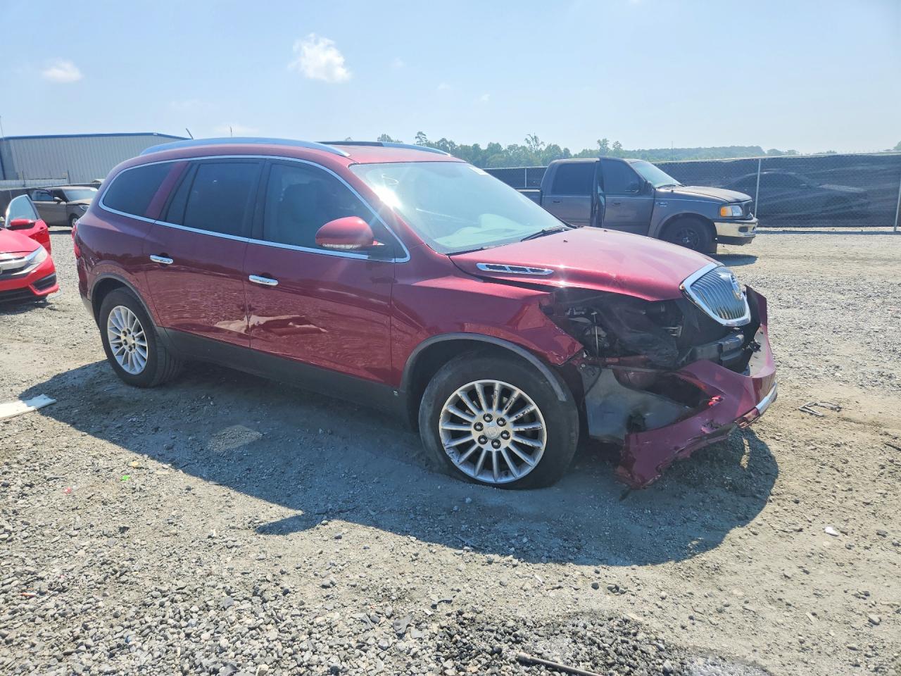 2009 Buick Enclave Cxl Burgundy vin: 5GAER23D69J130508