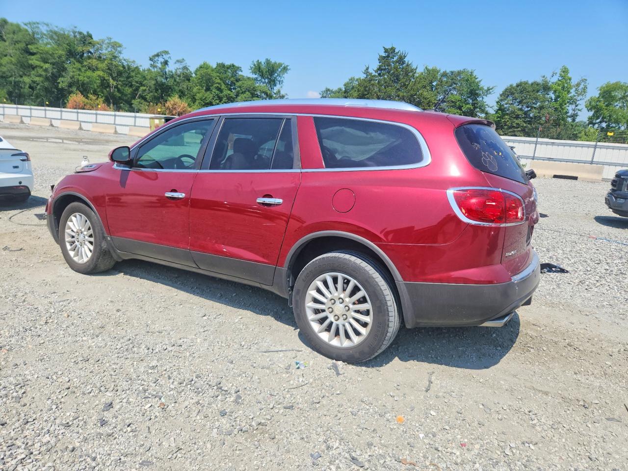 2009 Buick Enclave Cxl Burgundy vin: 5GAER23D69J130508