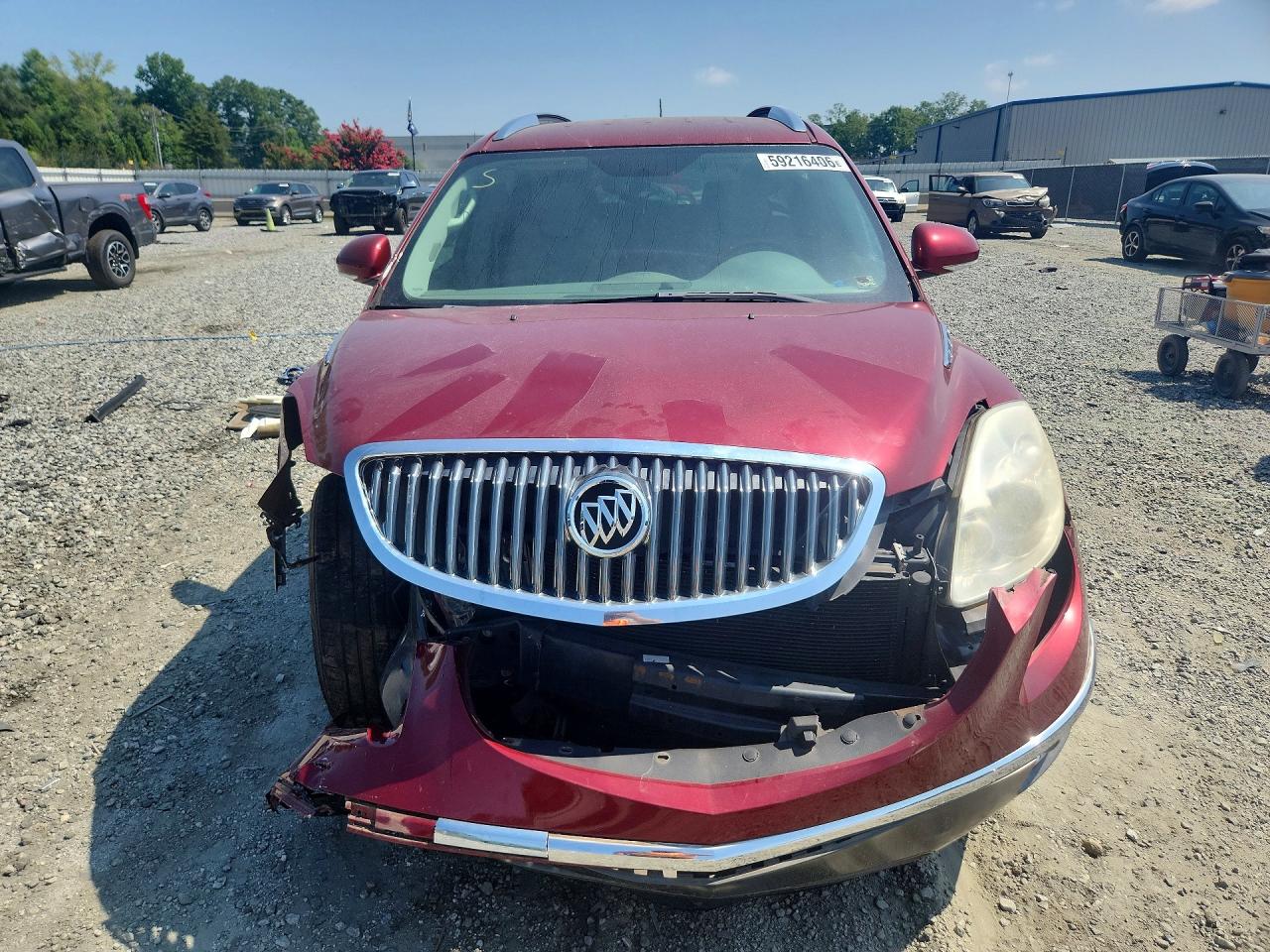 2009 Buick Enclave Cxl Burgundy vin: 5GAER23D69J130508