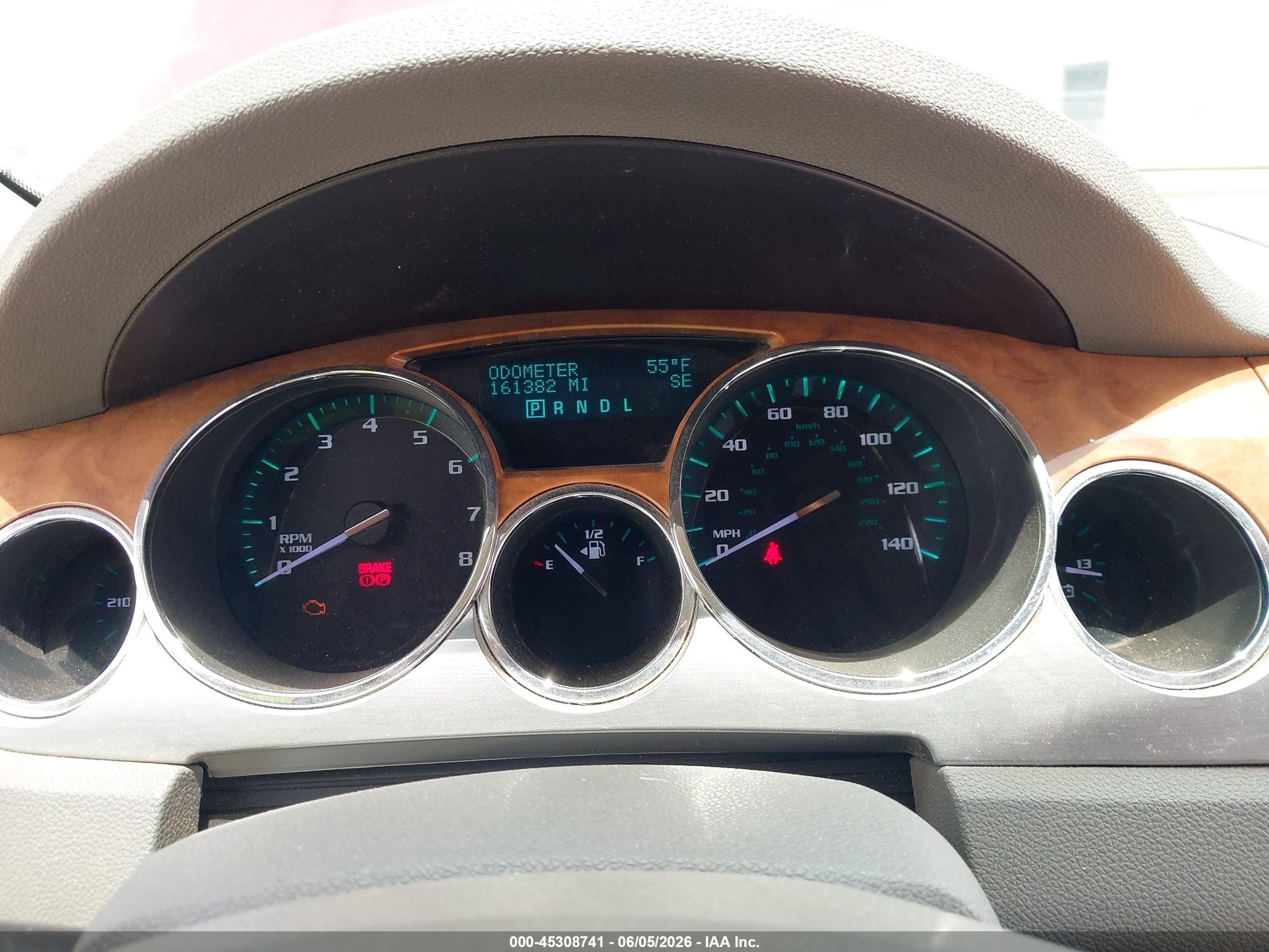 2009 Buick Enclave Cxl Red vin: 5GAER23D69J172015