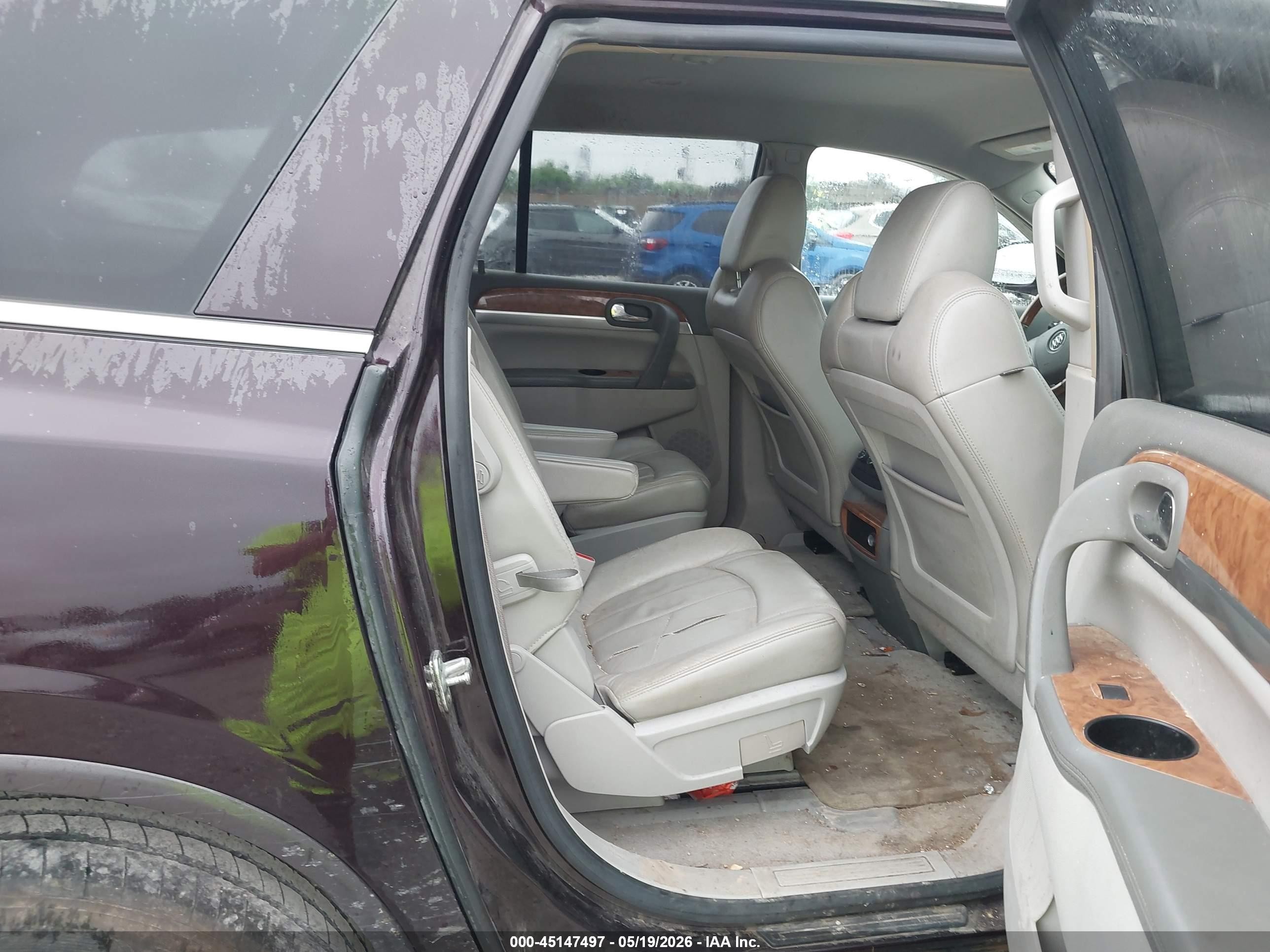 2009 Buick Enclave Cxl Burgundy vin: 5GAER23D79J205619
