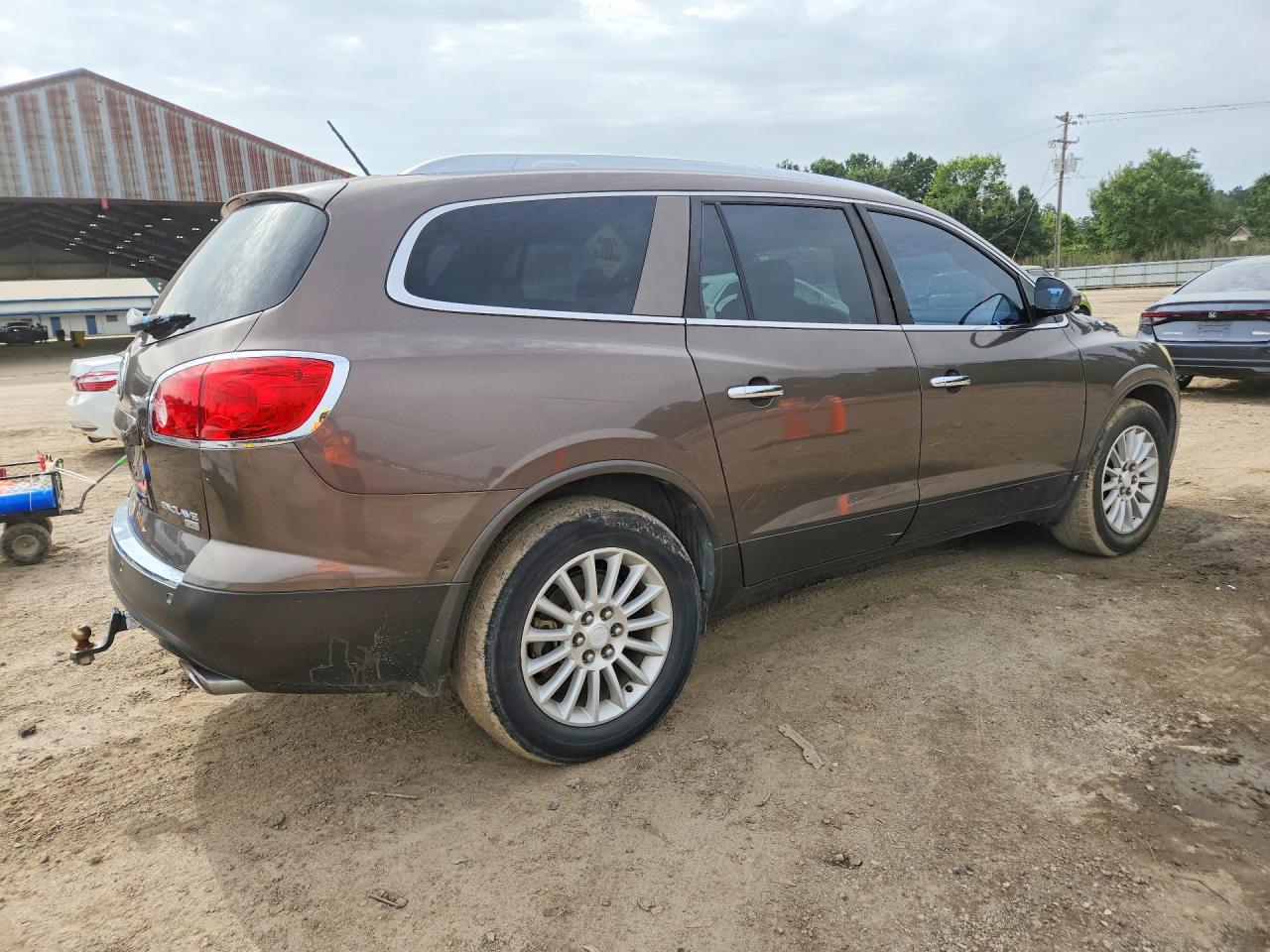2009 Buick Enclave Cxl Brown vin: 5GAER23D89J165339