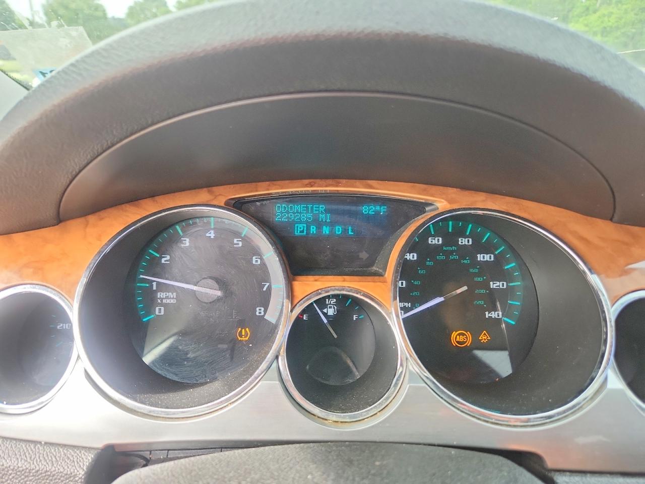 2009 Buick Enclave Cxl Brown vin: 5GAER23D89J165339