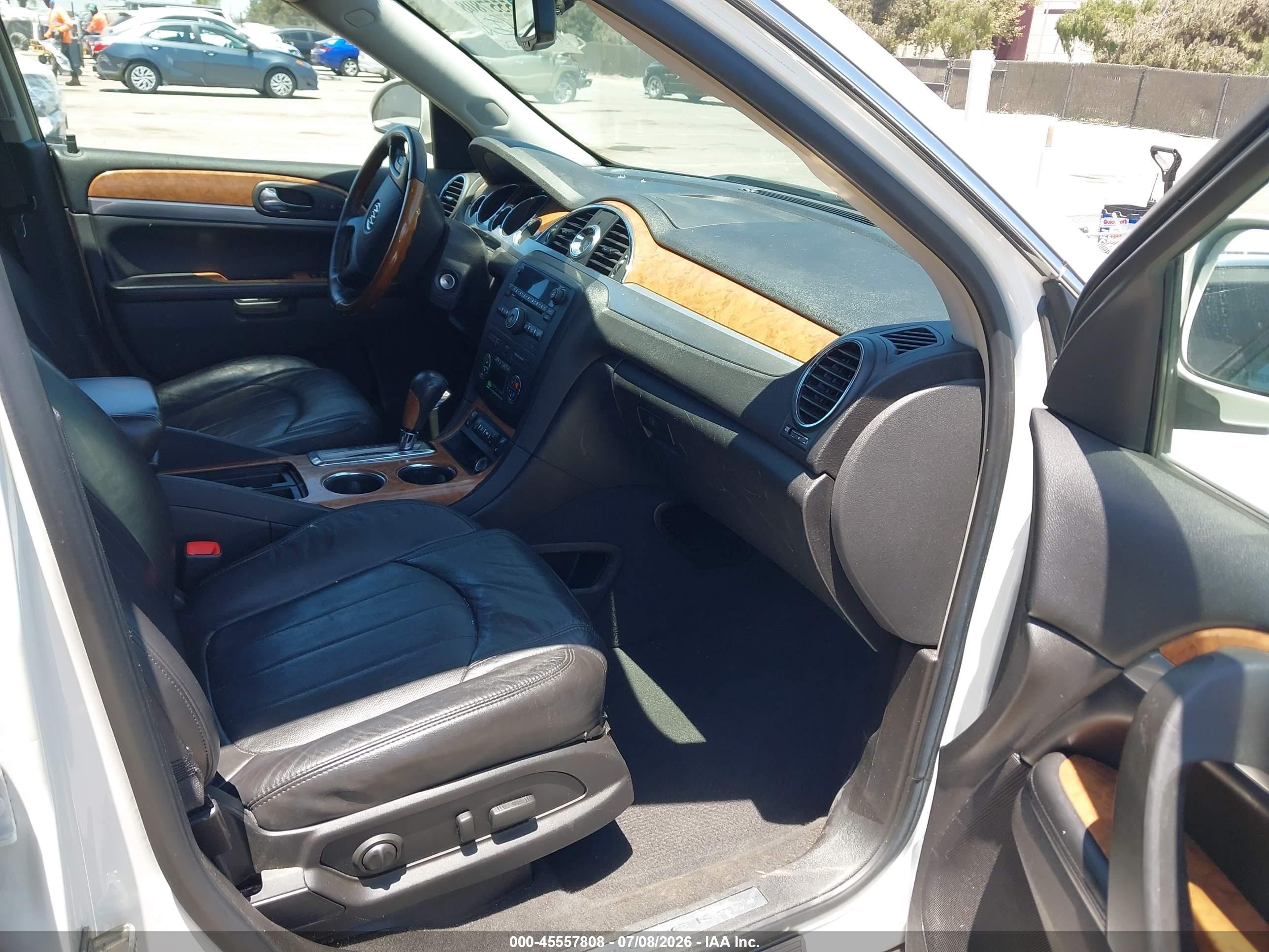 2009 Buick Enclave Cxl Белый vin: 5GAER23D89J207346