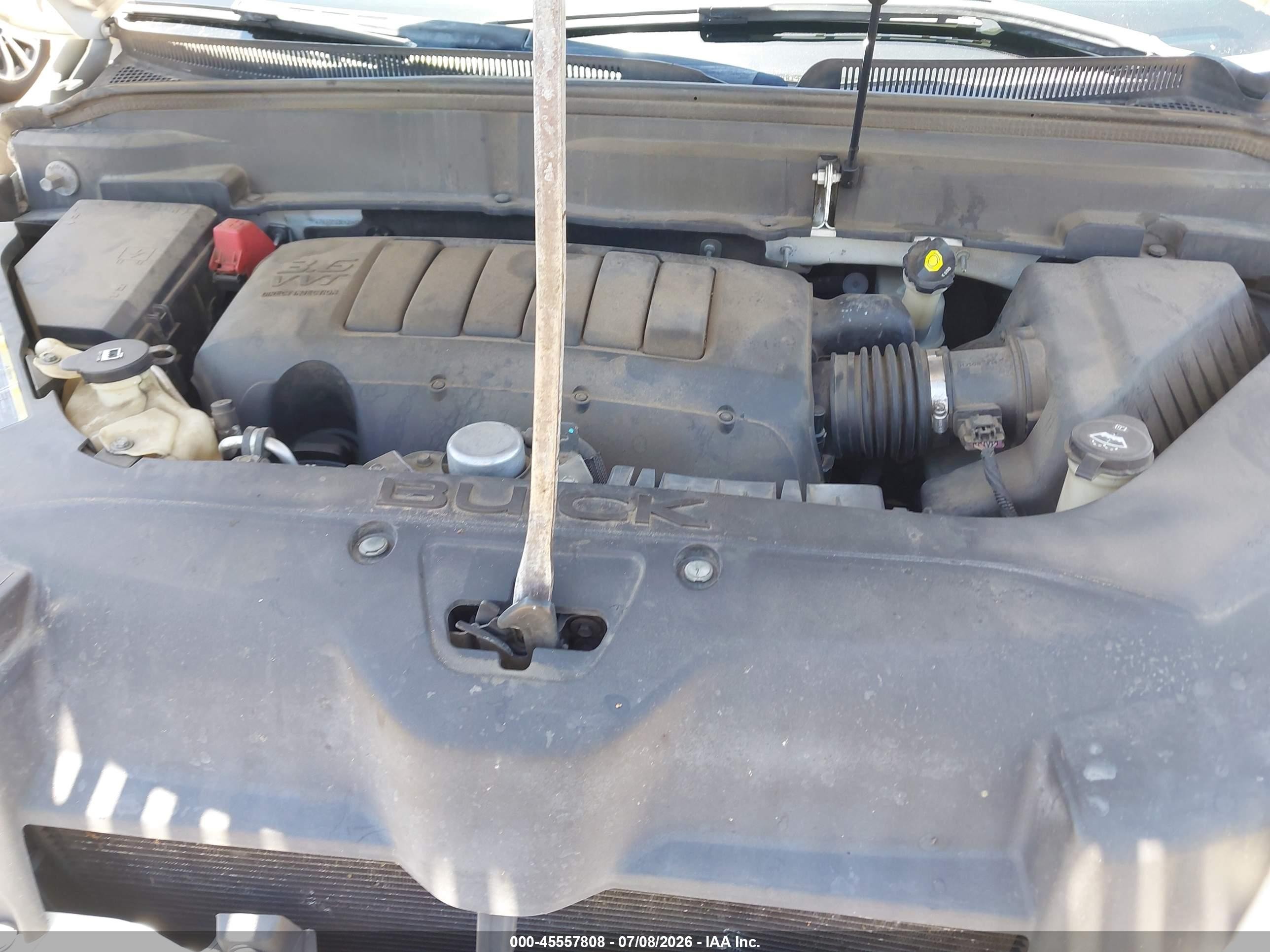 2009 Buick Enclave Cxl Белый vin: 5GAER23D89J207346