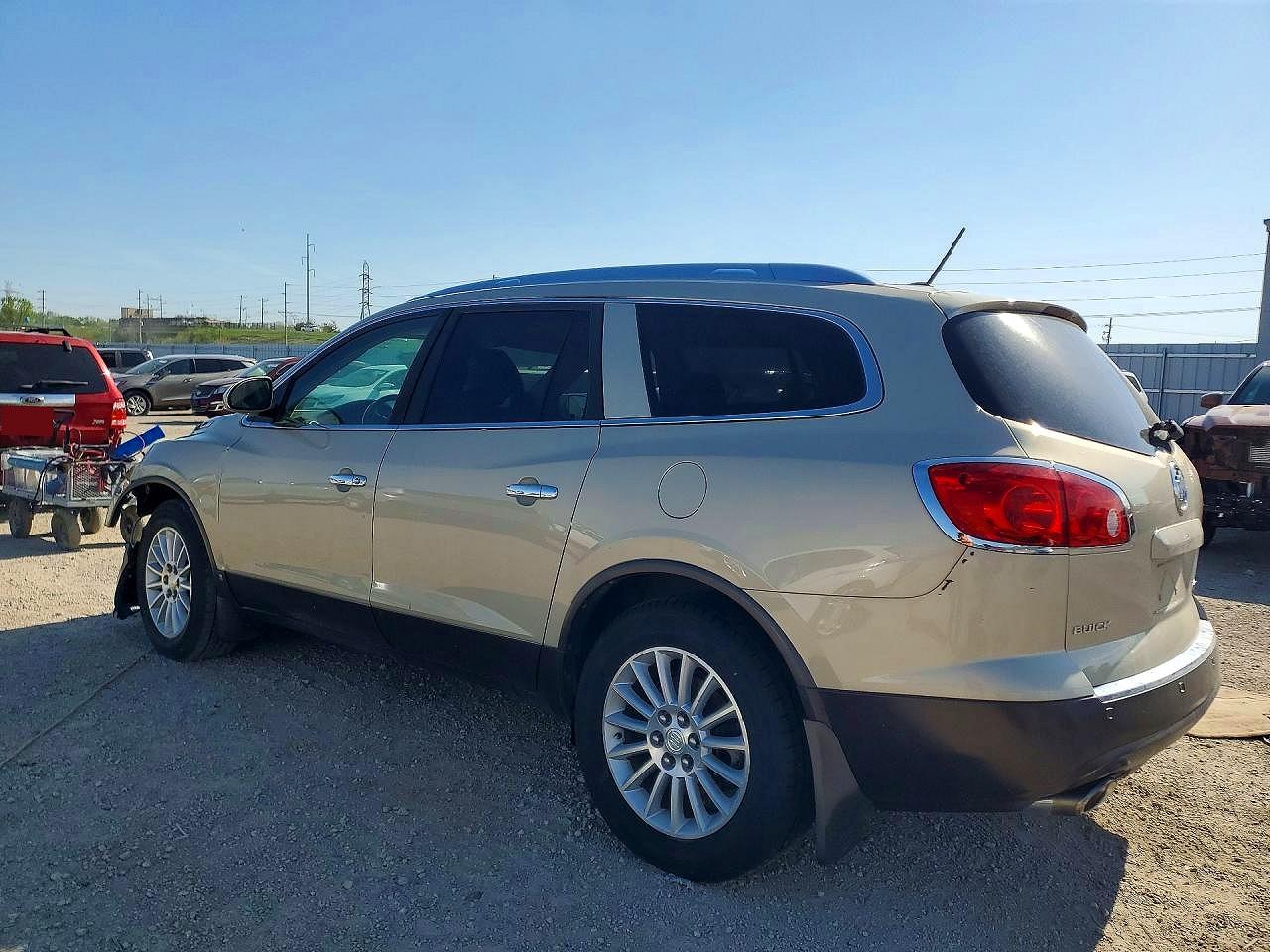 2009 Buick Enclave Cxl Gold vin: 5GAER23D99J125626