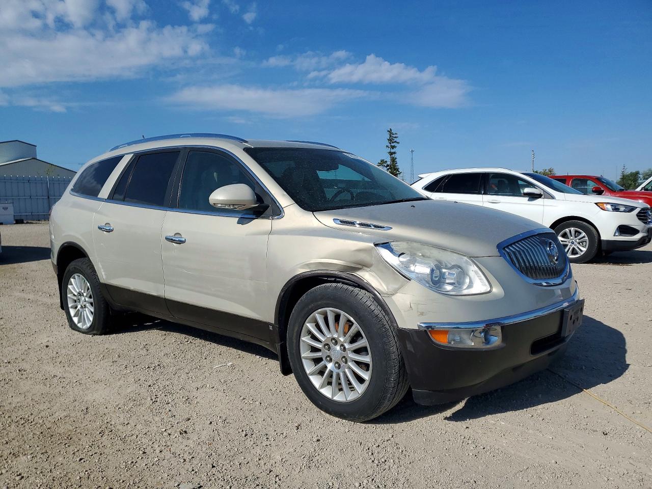 2009 Buick Enclave Cxl Gold vin: 5GAER23D99J125626