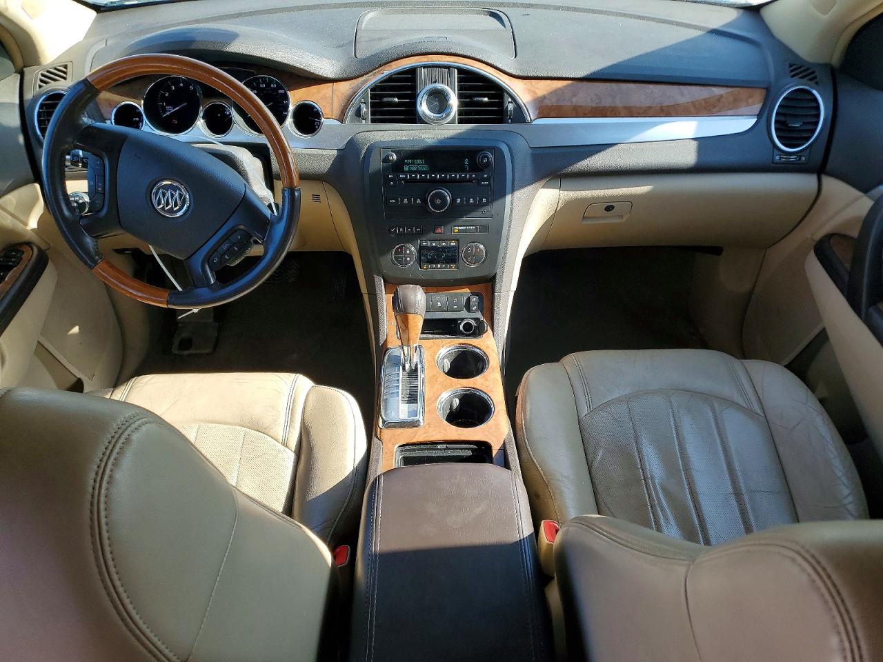 2009 Buick Enclave Cxl Gold vin: 5GAER23D99J125626
