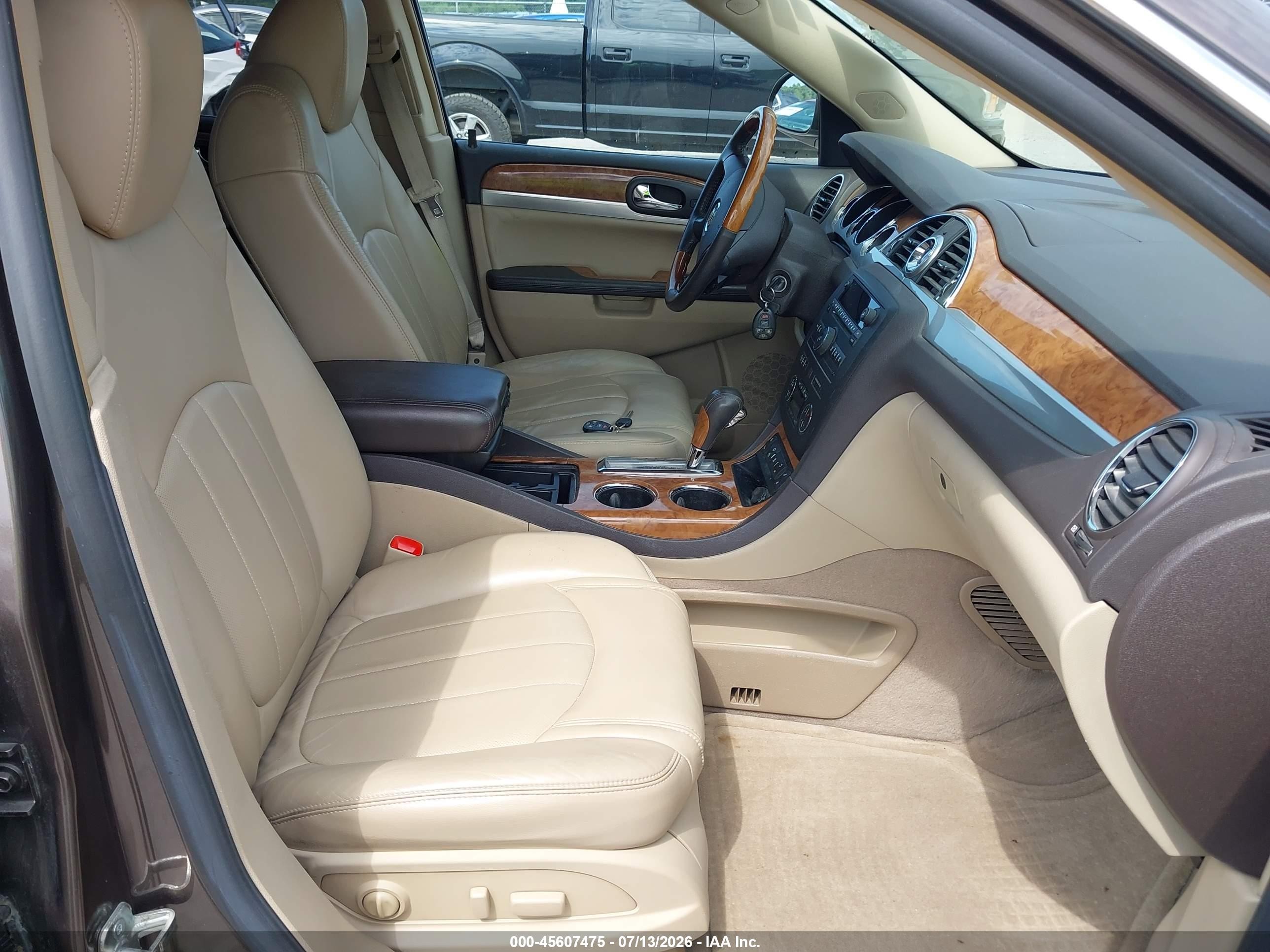 2009 Buick Enclave Cxl Brown vin: 5GAER23D99J147934