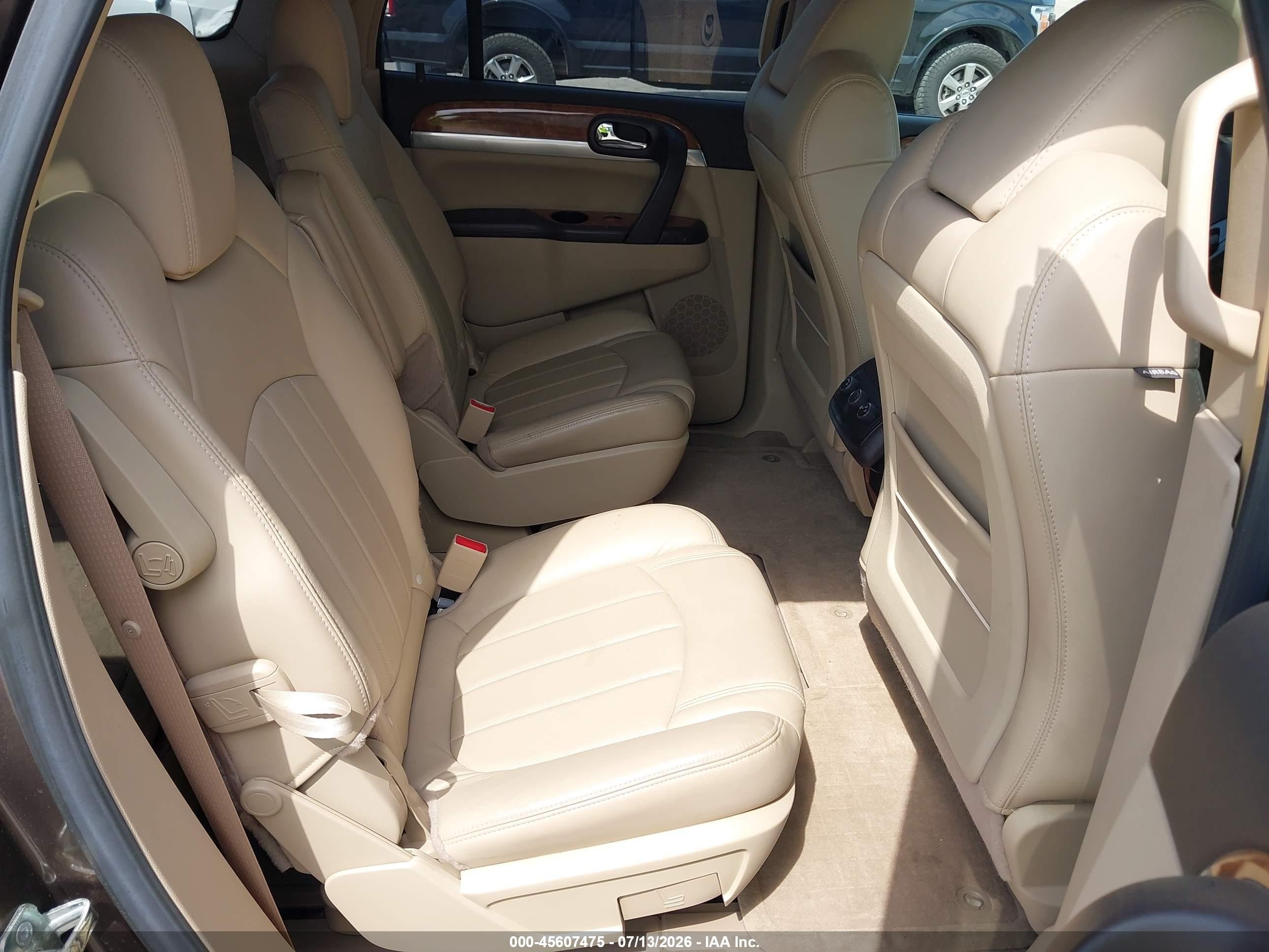 2009 Buick Enclave Cxl Brown vin: 5GAER23D99J147934