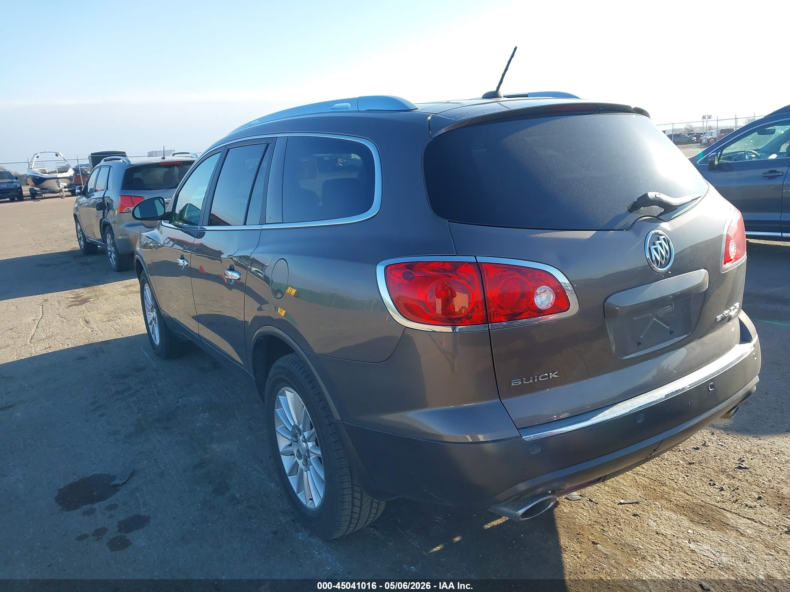 2009 Buick Enclave Cxl Brown vin: 5GAER23D99J217268