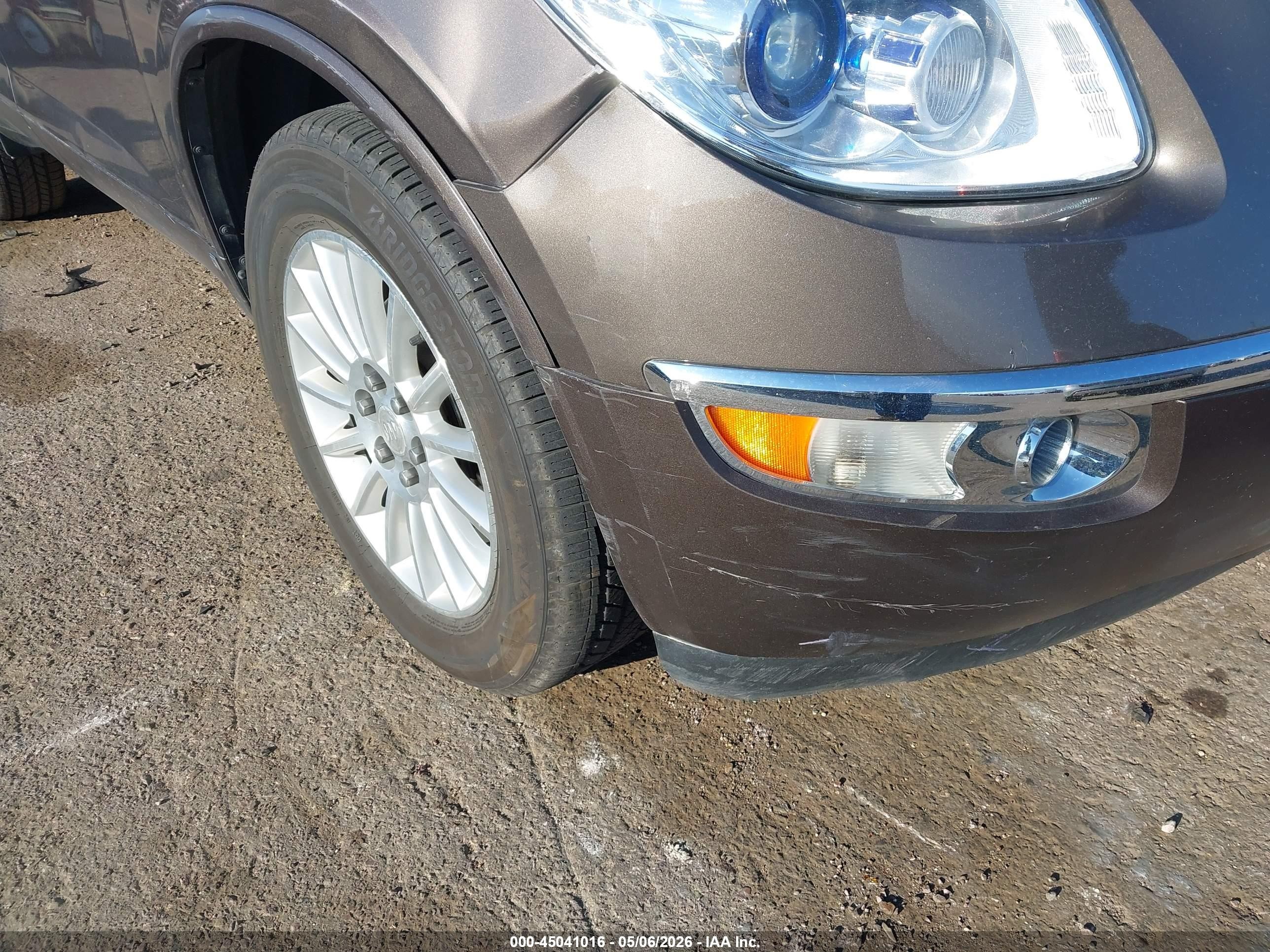 2009 Buick Enclave Cxl Brown vin: 5GAER23D99J217268