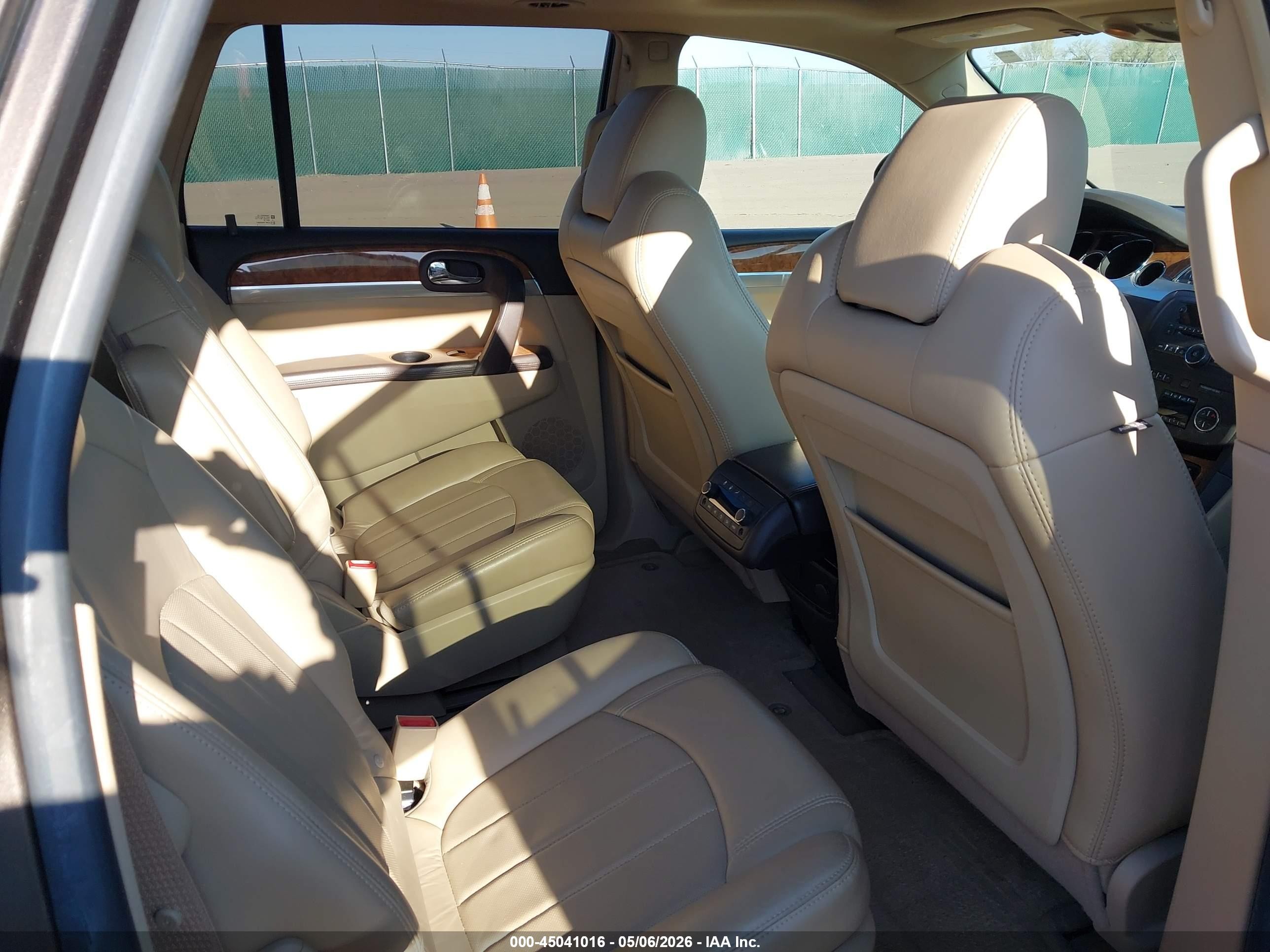 2009 Buick Enclave Cxl Brown vin: 5GAER23D99J217268