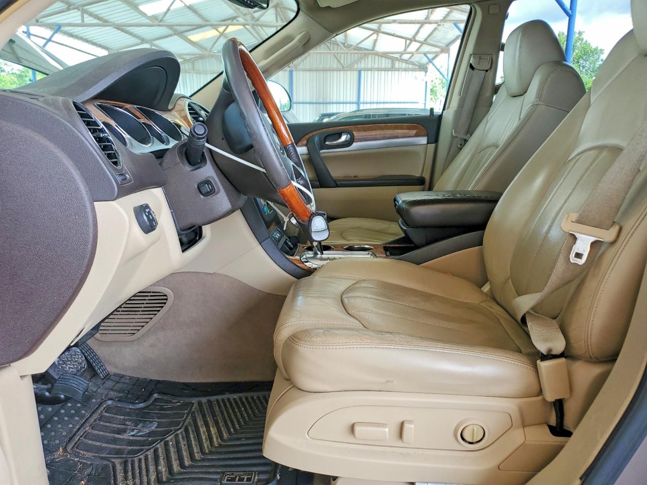 2009 Buick Enclave Cxl Brown vin: 5GAER23DX9J116238